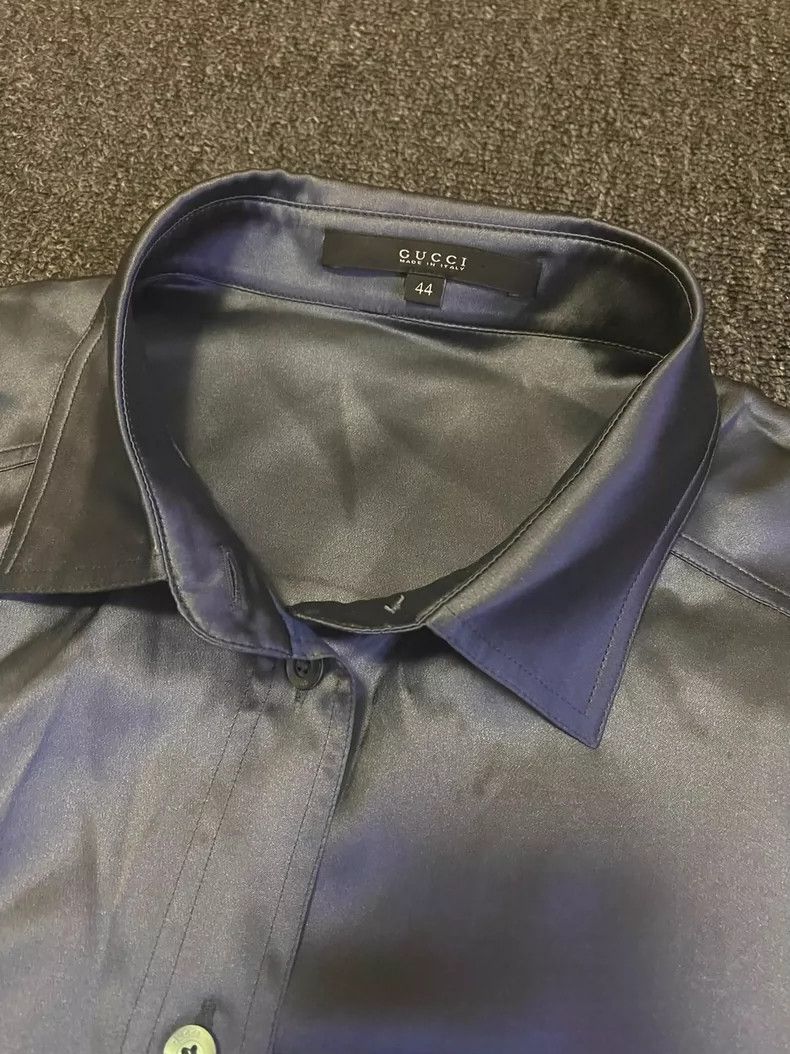 Gucci gucci Silk Shirt 2505-Nextarrow Size US S / EU 44-46 / 1 - 2 Thumbnail