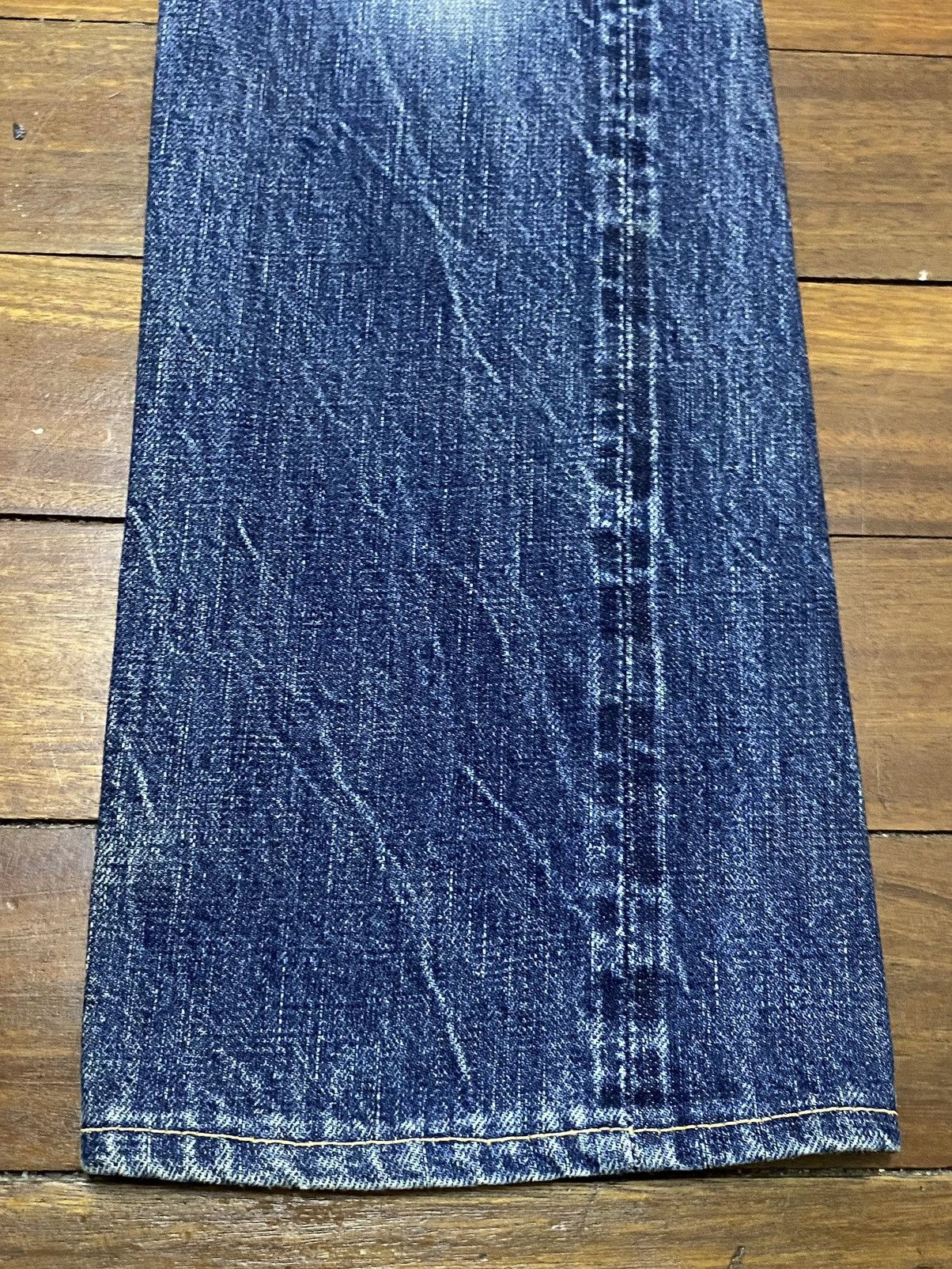Full Count & Co. Rare Design Vintage Japanese Brand Full Count Jeans 2000s Size US 29 - 6 Thumbnail