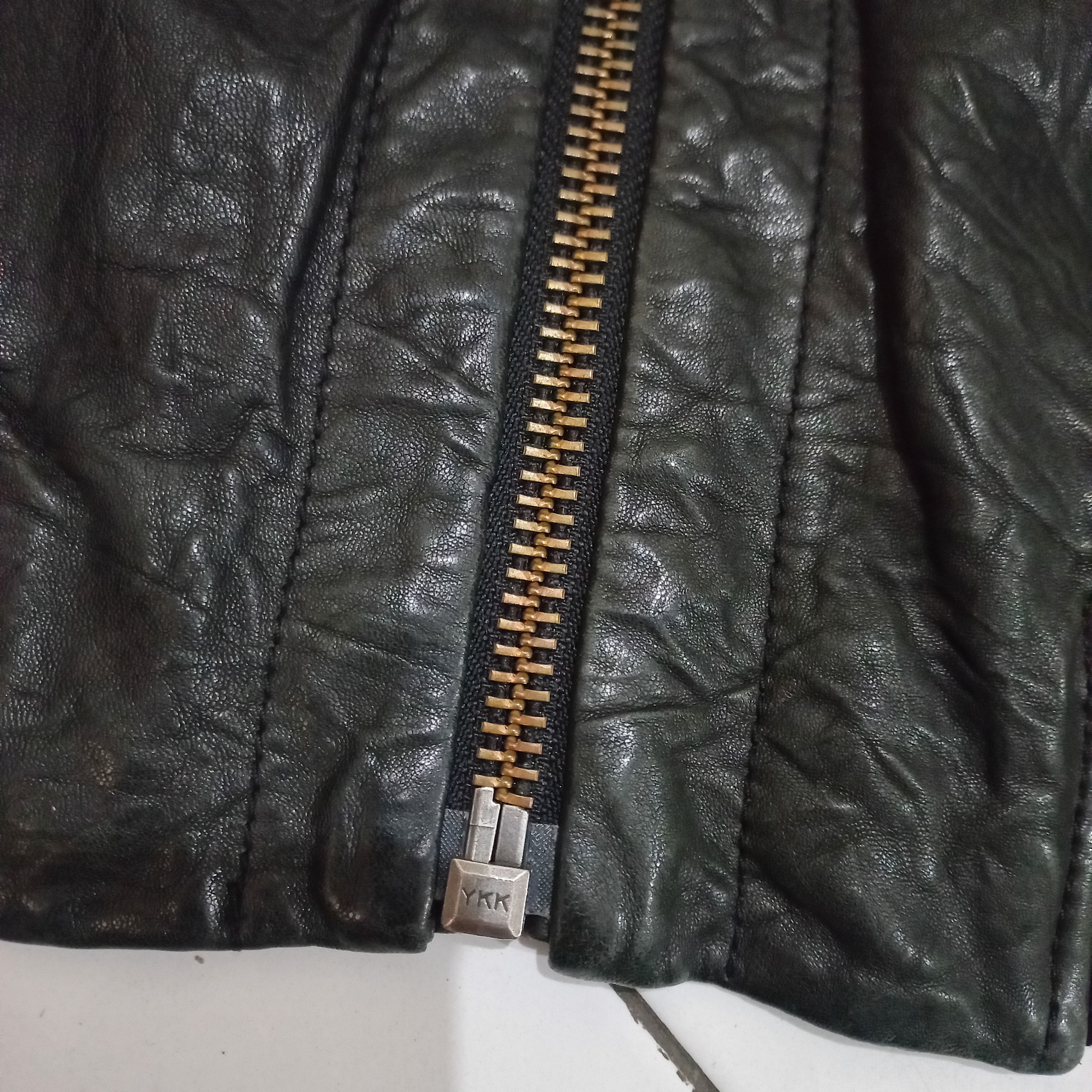 Helmut Lang Helmut Lang short and wide lamb leather jacket Size US S / EU 44-46 / 1 - 7 Thumbnail