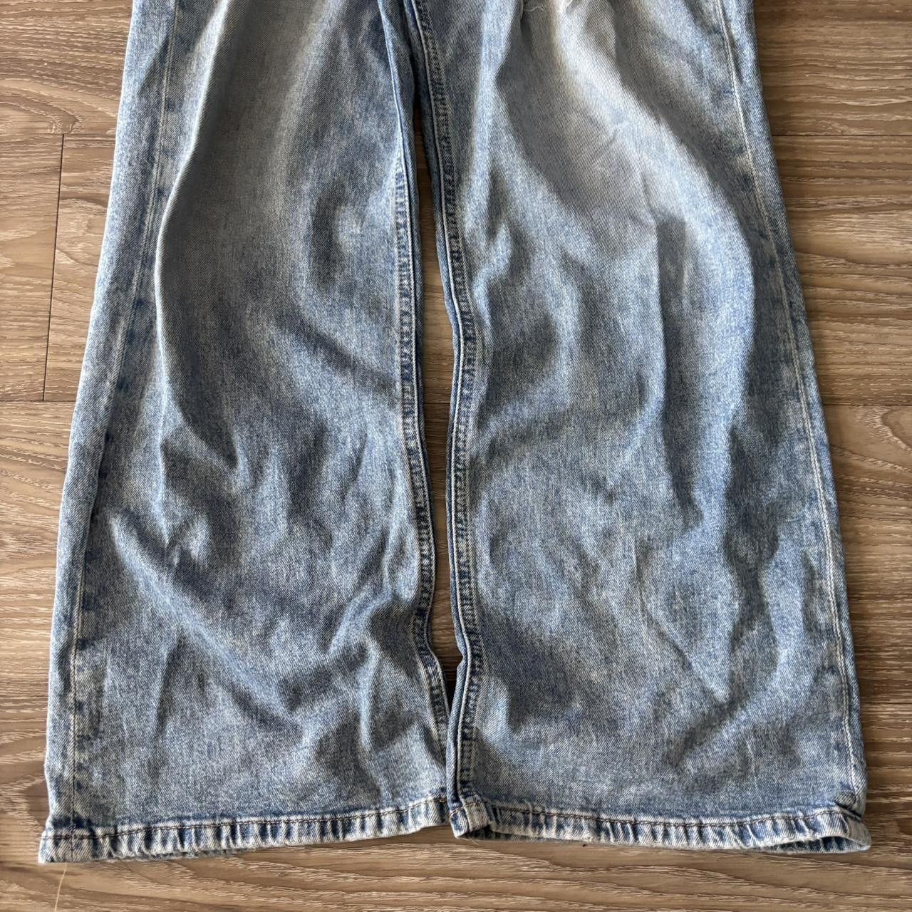 Vintage Crazy Vintage Y2K/2000s Grunge Faded Light Wash Denim Jeans! 27x30 Size US 27 - 6 Thumbnail