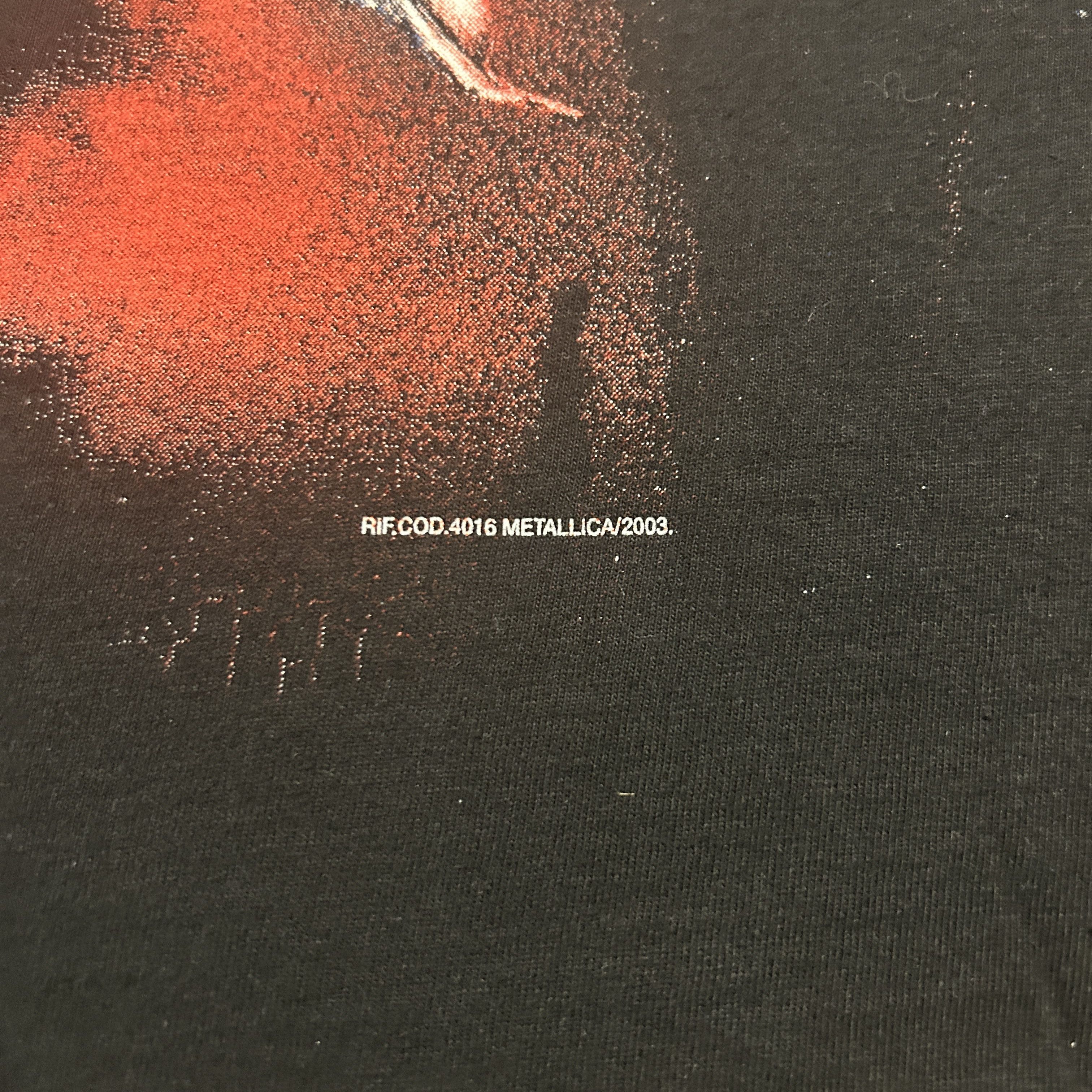 Band Tees Vintage Metallica Devil Skull 2003 Band T-shirt Size US L / EU 52-54 / 3 - 3 Thumbnail