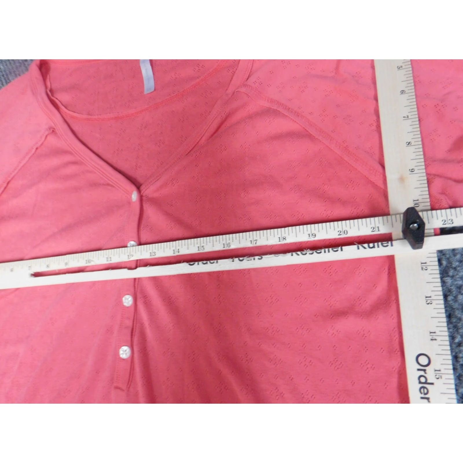 Old Navy Old Navy Pajama Top Womens 2X Plus Pink Cami Long Sleeve Rayon Solid Beach 90s Idle Womens Size XXL / US 16-18 / IT 52-54 - 5 Thumbnail