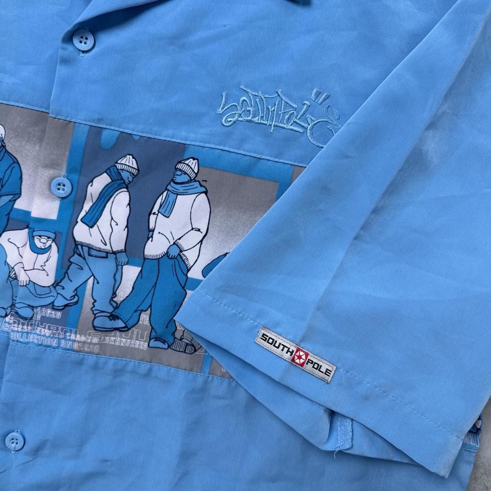Southpole Y2K Southpole 00s Skater blue button up shirt Size US XL / EU 56 / 4 - 6 Thumbnail