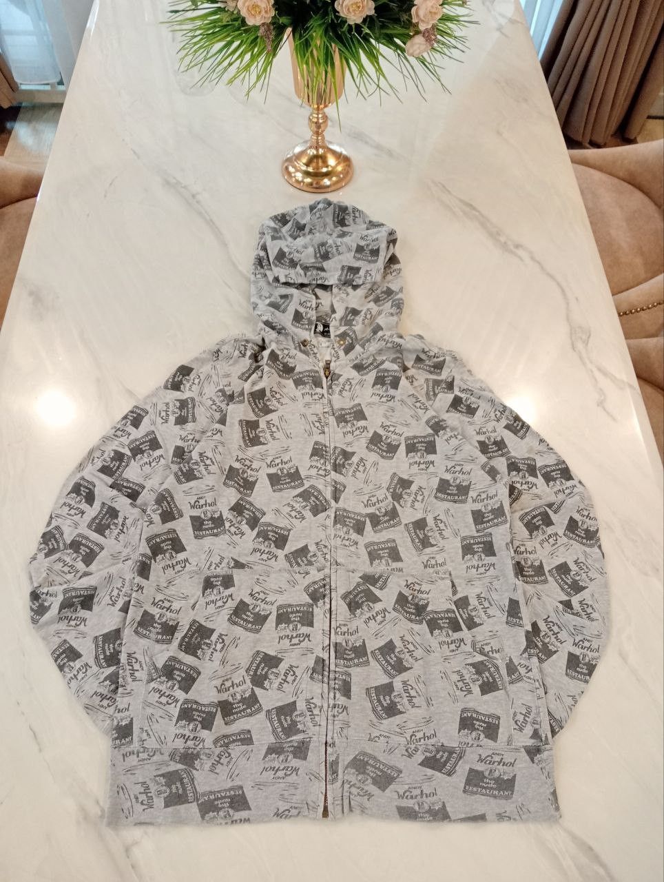 Andy Warhol × Hysteric Glamour HYSTERIC GLAMOUR X ANDY WARHOL THE NUDE RESTAURANT HOODIE Size US S / EU 44-46 / 1 - 6 Thumbnail