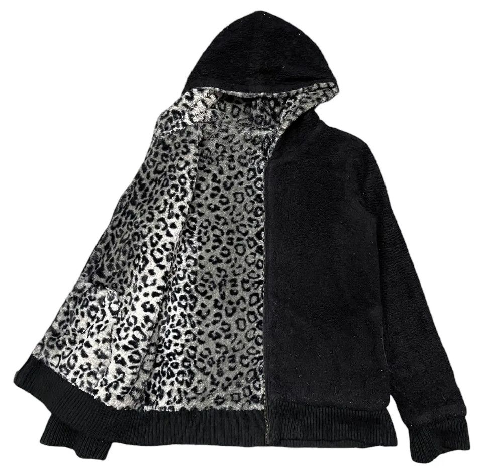 Japanese Brand Vintage Sorridere Leopard Reversible Hooded Jacket Size M / US 6-8 / IT 42-44 - 2 Thumbnail