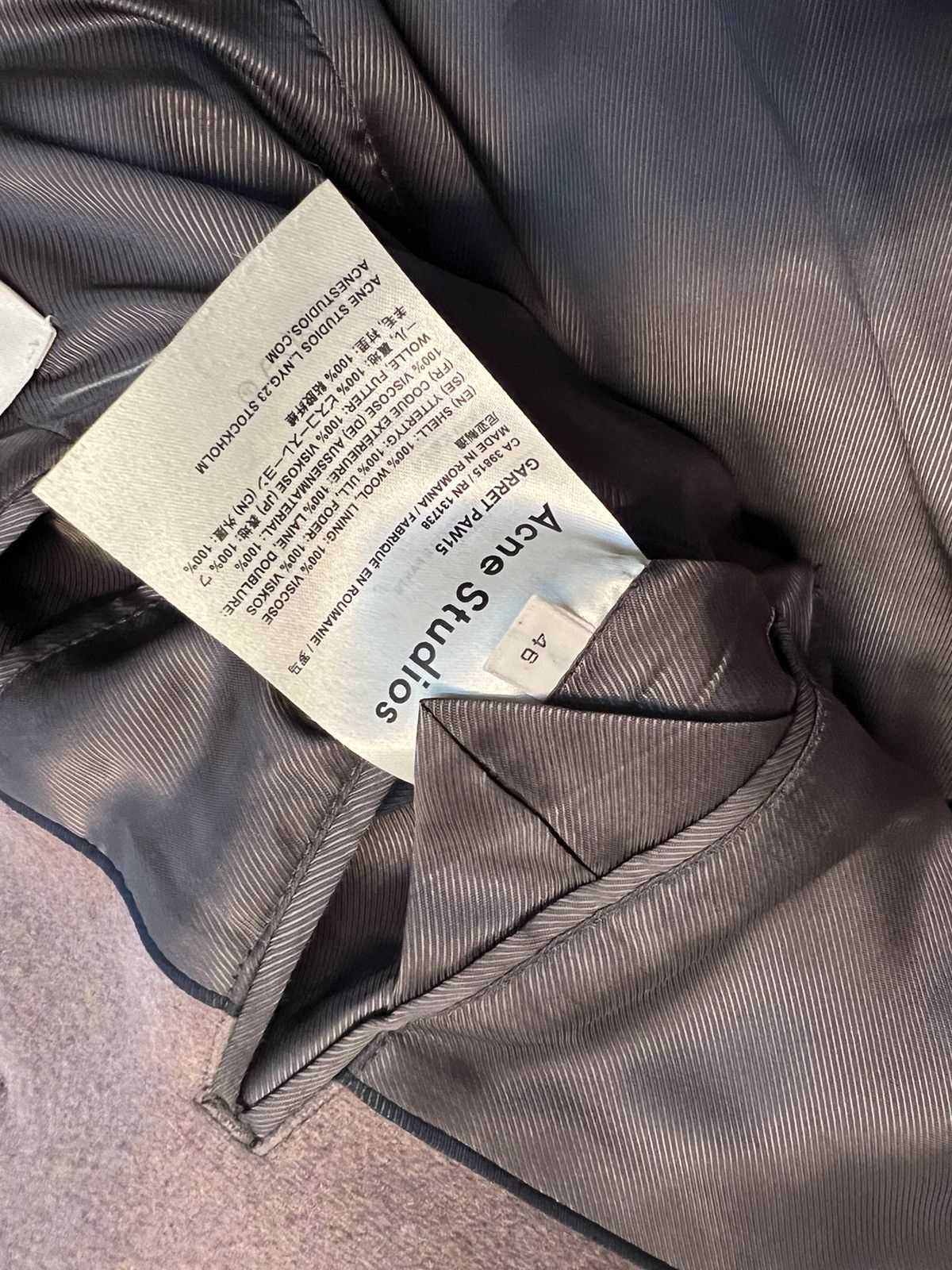 Acne Studios Acne Studios winter pea coat Size US M / EU 48-50 / 2 - 3 Thumbnail