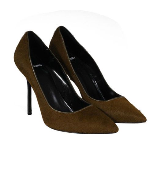 Pierre Hardy Pony Hair Pumps Brown Size US 8.5 / IT 38.5 - 1 Thumbnail