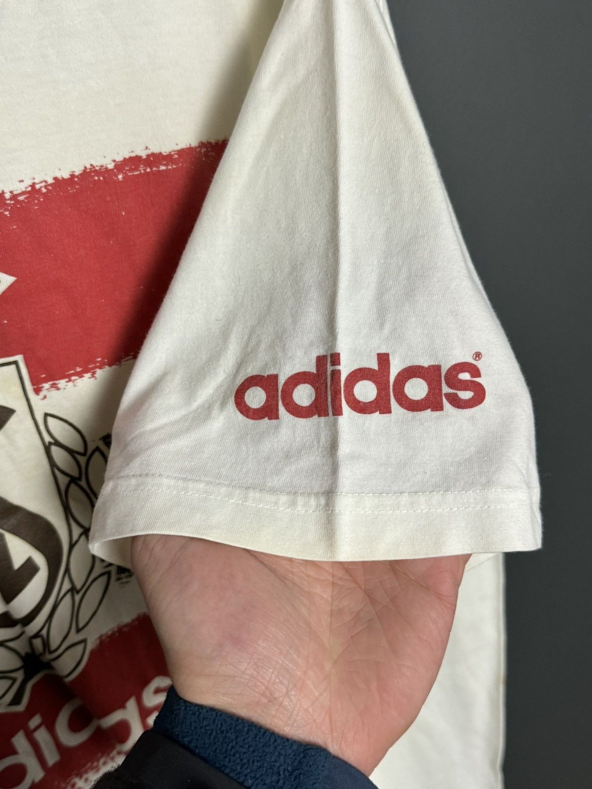Adidas Vintage Liege Standard Training Football T-Shirt Size US M / EU 48-50 / 2 - 4 Thumbnail
