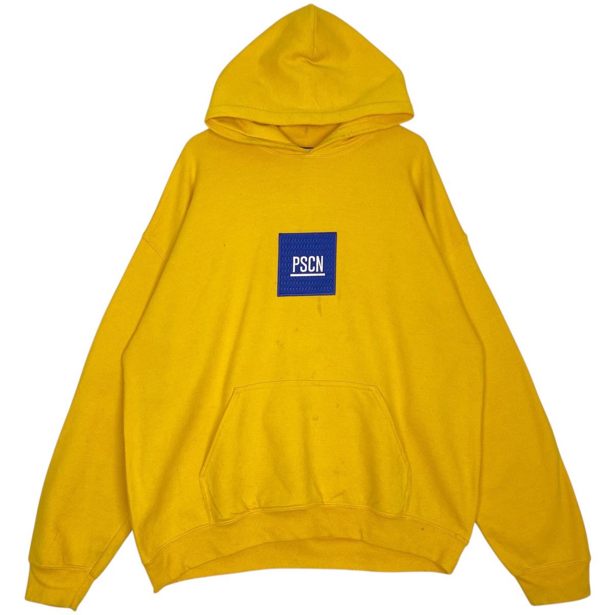 Other Vintage PSCN Printed Hoodie Sweater Yellow Pullover Size XL Size US XL / EU 56 / 4 - 1 Thumbnail