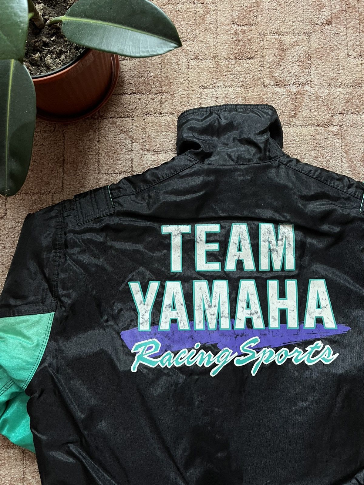 Yamaha Vintage Yamaha Team F1 Racing Nylon Jacket Nascar Size US M / EU 48-50 / 2 - 2 Thumbnail