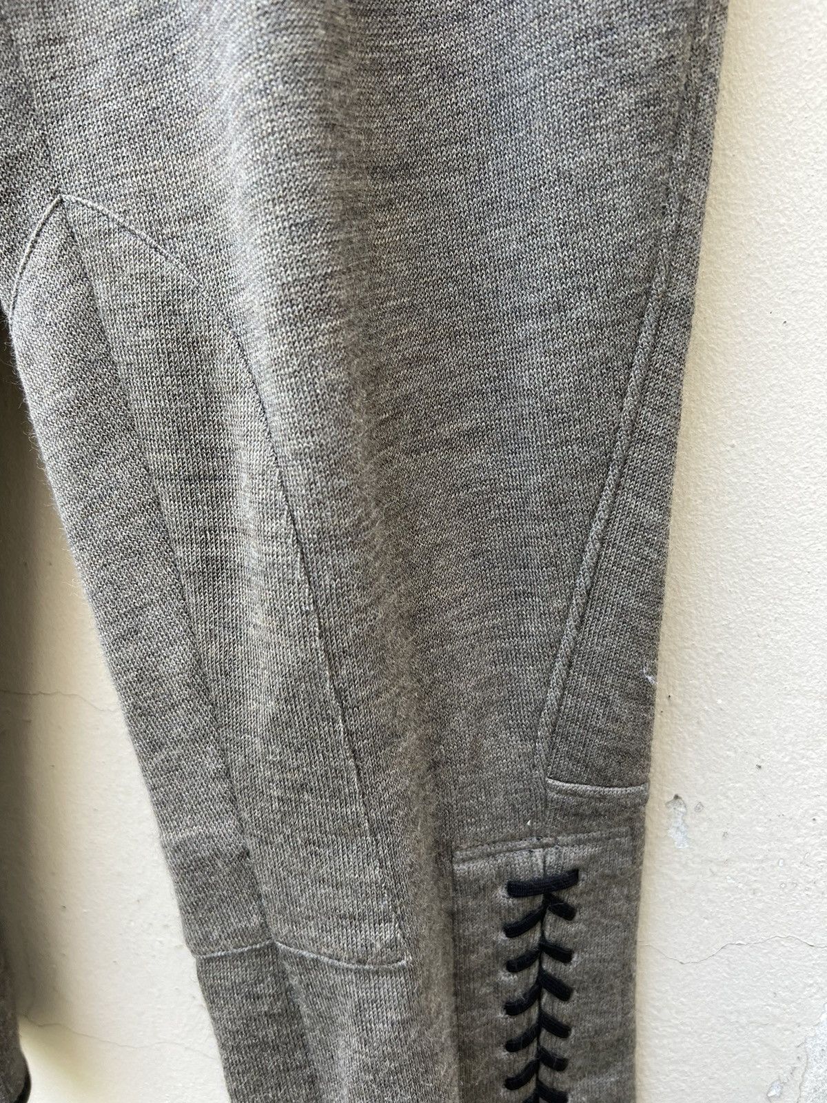 Japanese Brand SAMPLE Kiminori Morishita Cropped Wool Jodhpur Trouser Pant Size US 31 - 12 Thumbnail
