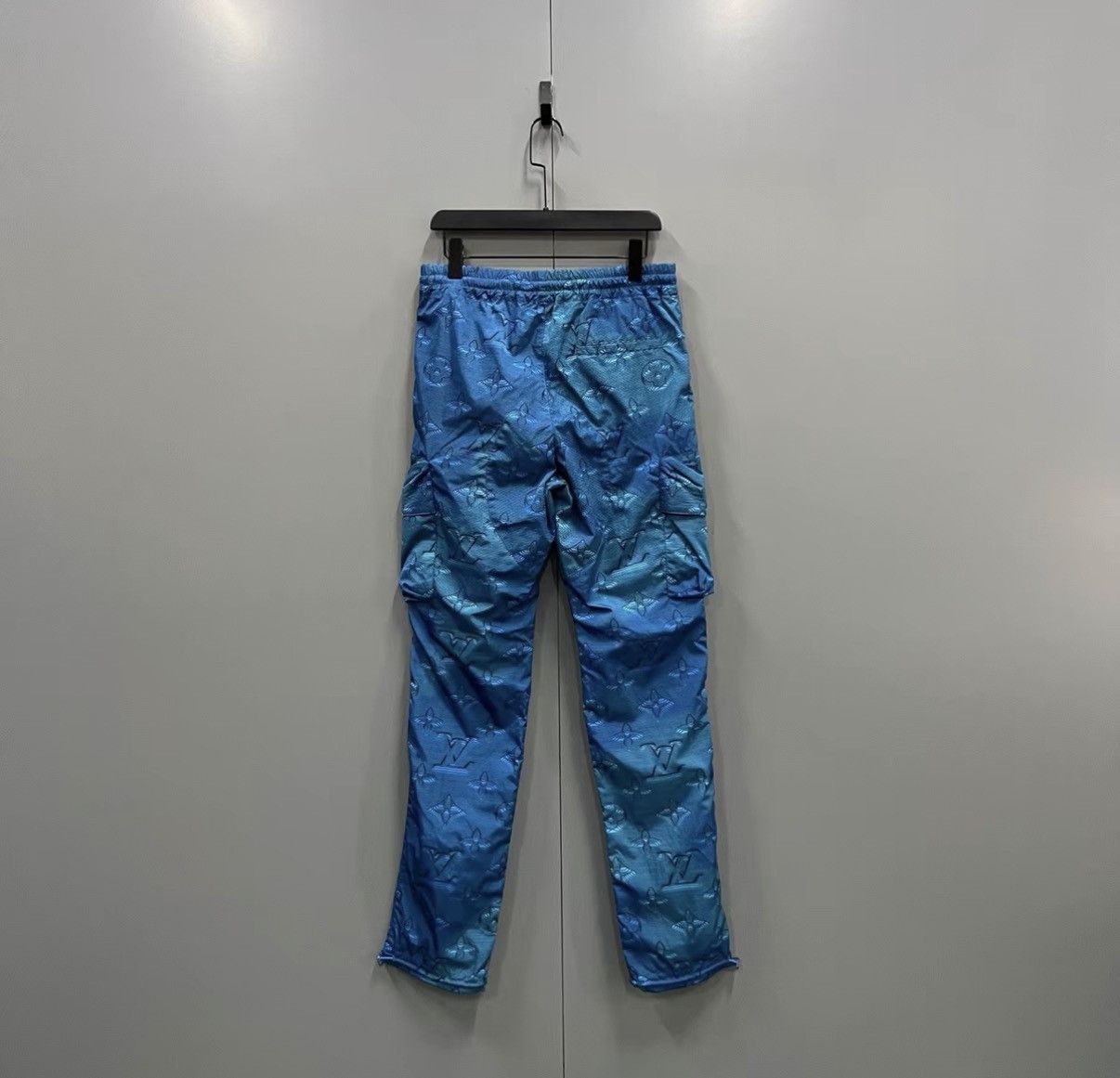 Louis Vuitton Louis Vuitton Blue All-over Monogram Sweatpants J41 Size 28" / US 6 / IT 42 - 2 Thumbnail