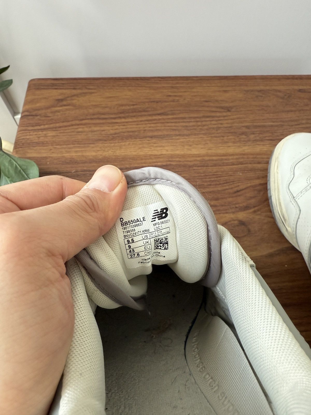 Aime Leon Dore × New Balance ALD White/Grey 550s Size US 9.5 / EU 42-43 - 9 Thumbnail
