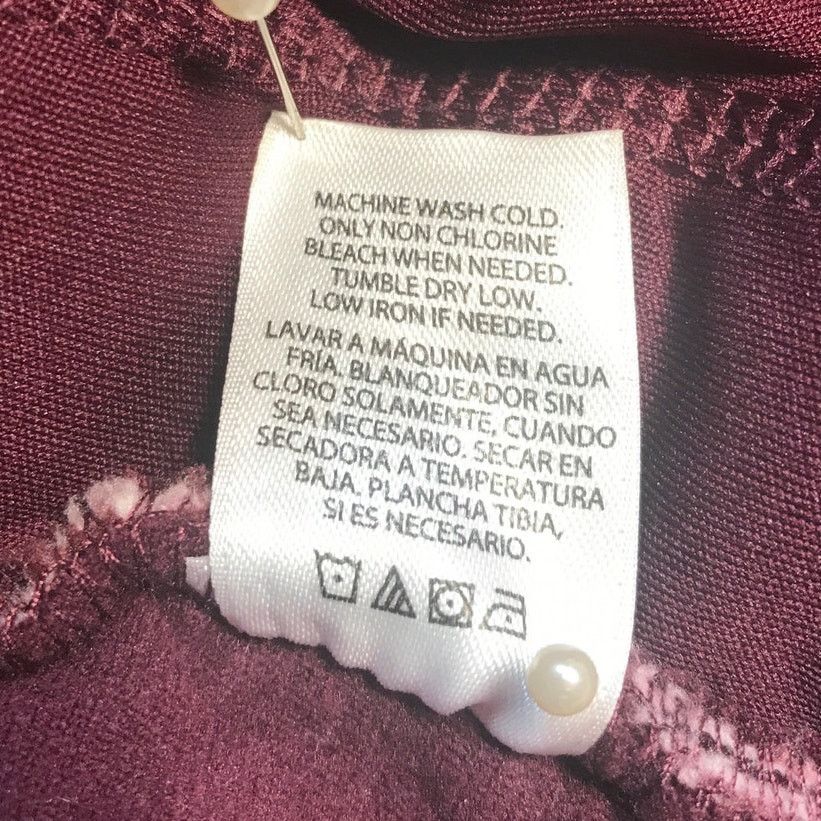 Other Time and Tru Burgundy Fleece Snow Tipped Sherpa Pullover L Size L / US 10 / IT 46 - 8 Thumbnail