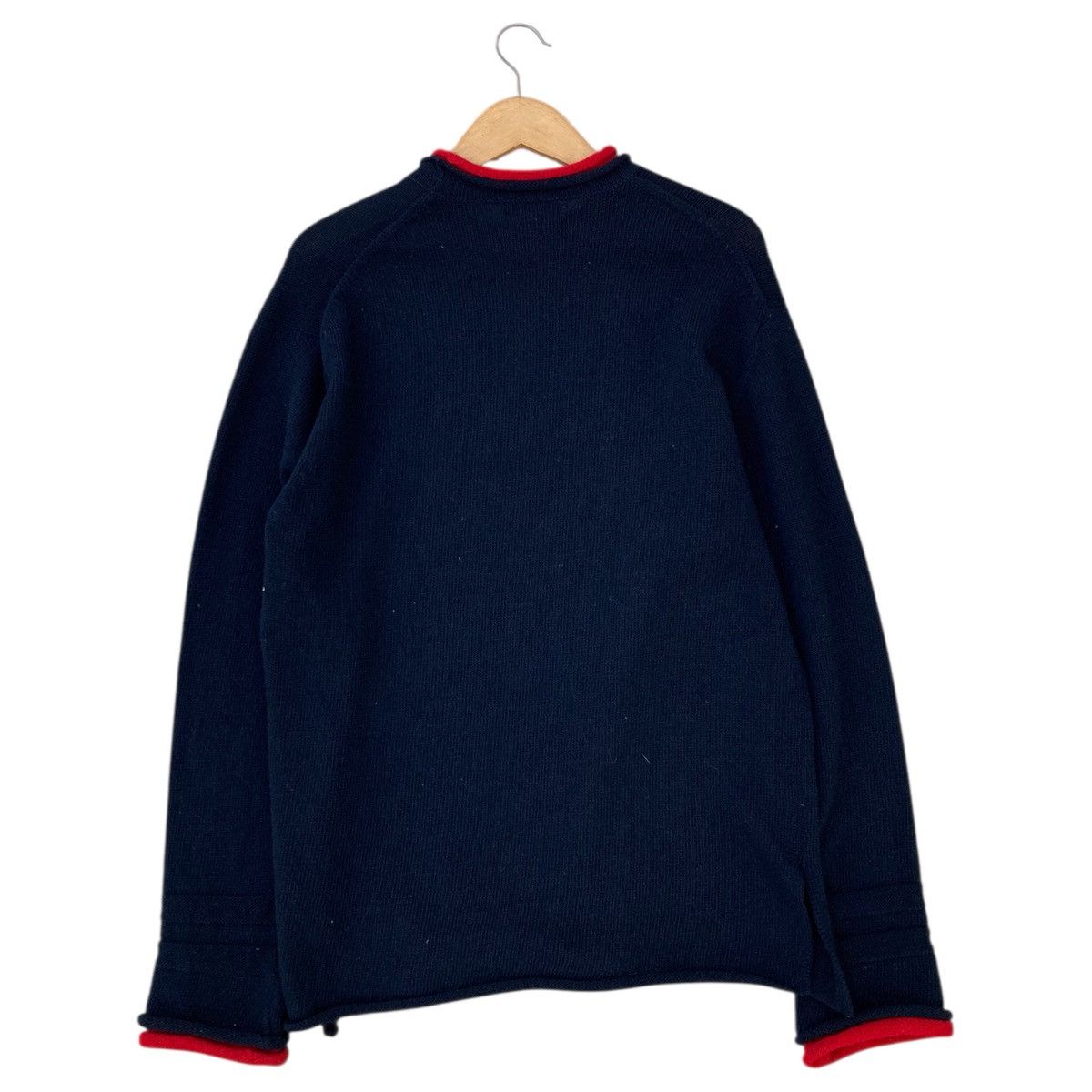 Yohji Yamamoto 90s Y's For Men Yohji Yamamoto Layered Cuff Knit Sweater Size US L / EU 52-54 / 3 - 2 Thumbnail