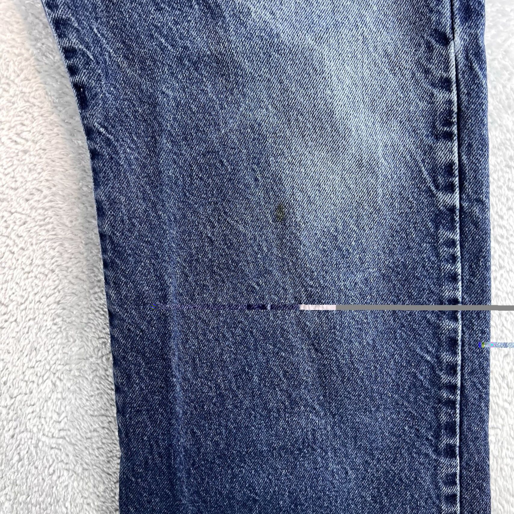 Levi's Levi's 517 Jeans Men Bootcut Denim 40x30 Blue Medium Distressed 5-Pocket Zip Fly Comfort Regular Vintage No Size US 40 / EU 56 - 7 Thumbnail
