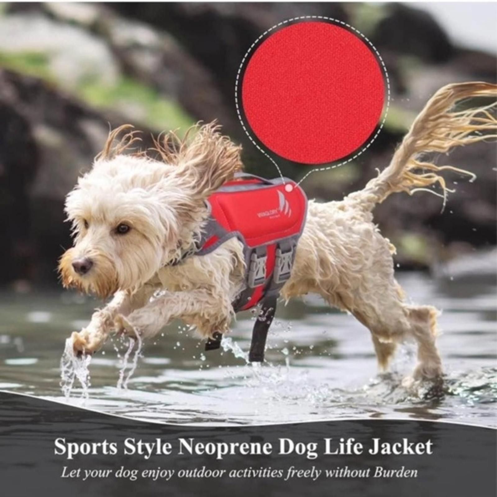Other VIVA GLORY LIFE JACKET Small DOG MEDIUM RED NEOPRENE Size ONE SIZE - 1 Thumbnail