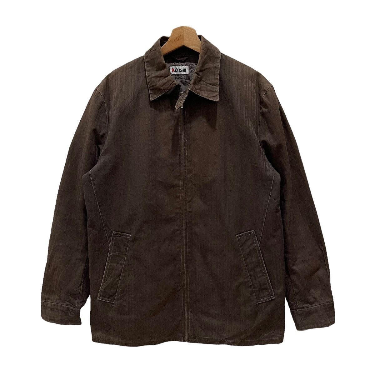 Kansai Yamamoto × Vintage Vintage 90s Kansai Yamamoto Zipper Jacket Size US M / EU 48-50 / 2 - 2 Thumbnail