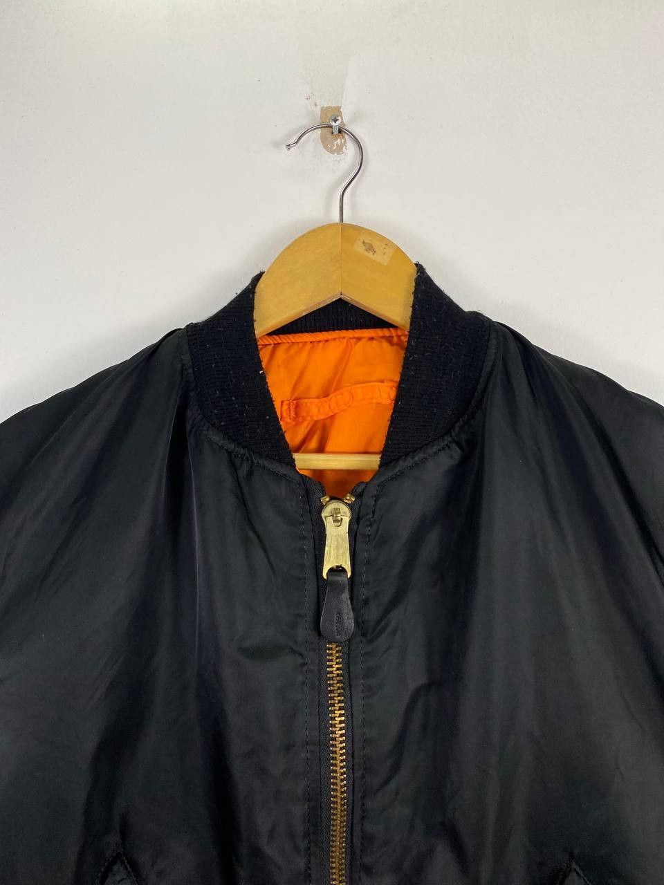Alpha Industries vintage alpha industries bomber jacket ideal zipper Size US M / EU 48-50 / 2 - 2 Thumbnail