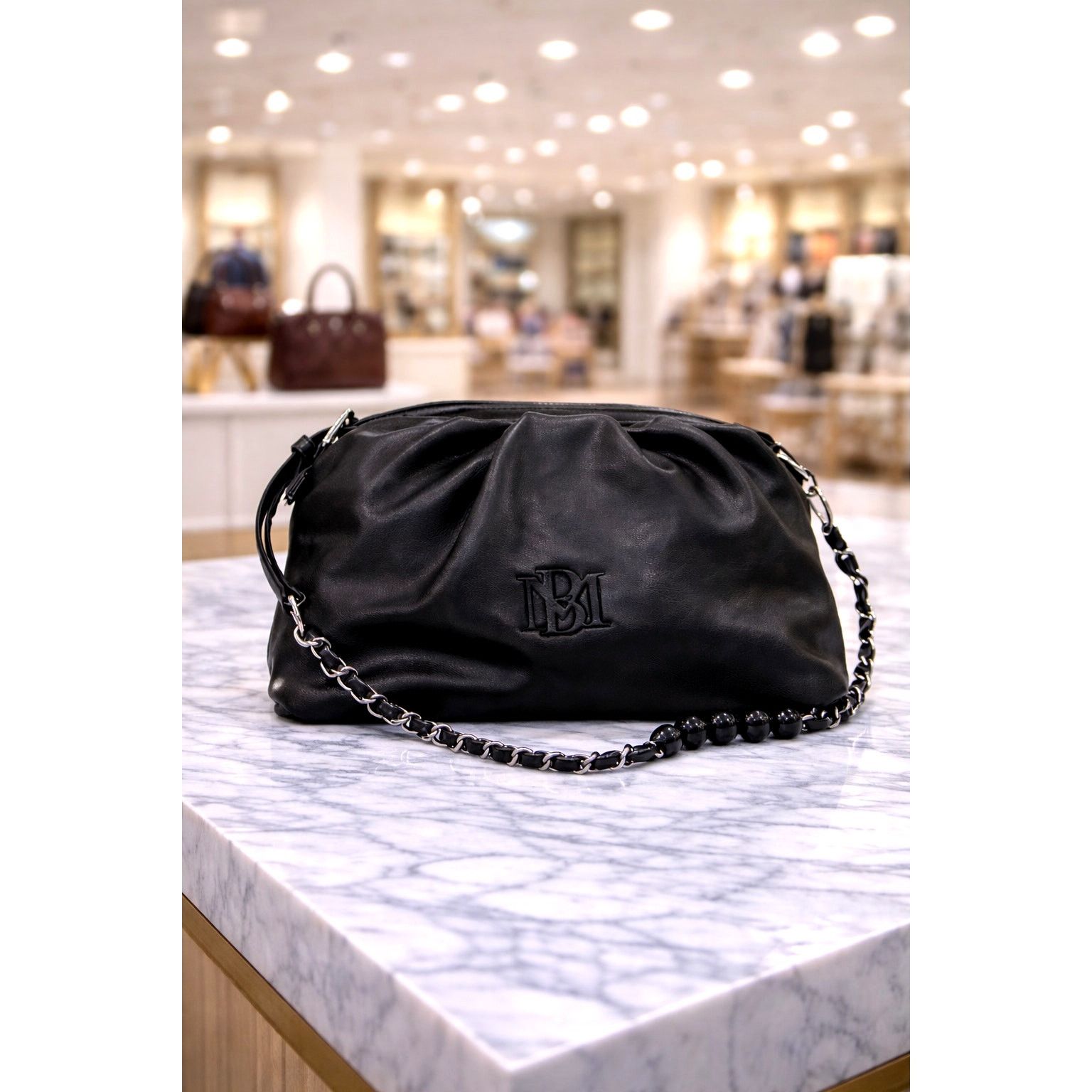 Badgley Mischka Badgley Mischka Wrapped Frame Crossbody - Black Size ONE SIZE - 1 Thumbnail