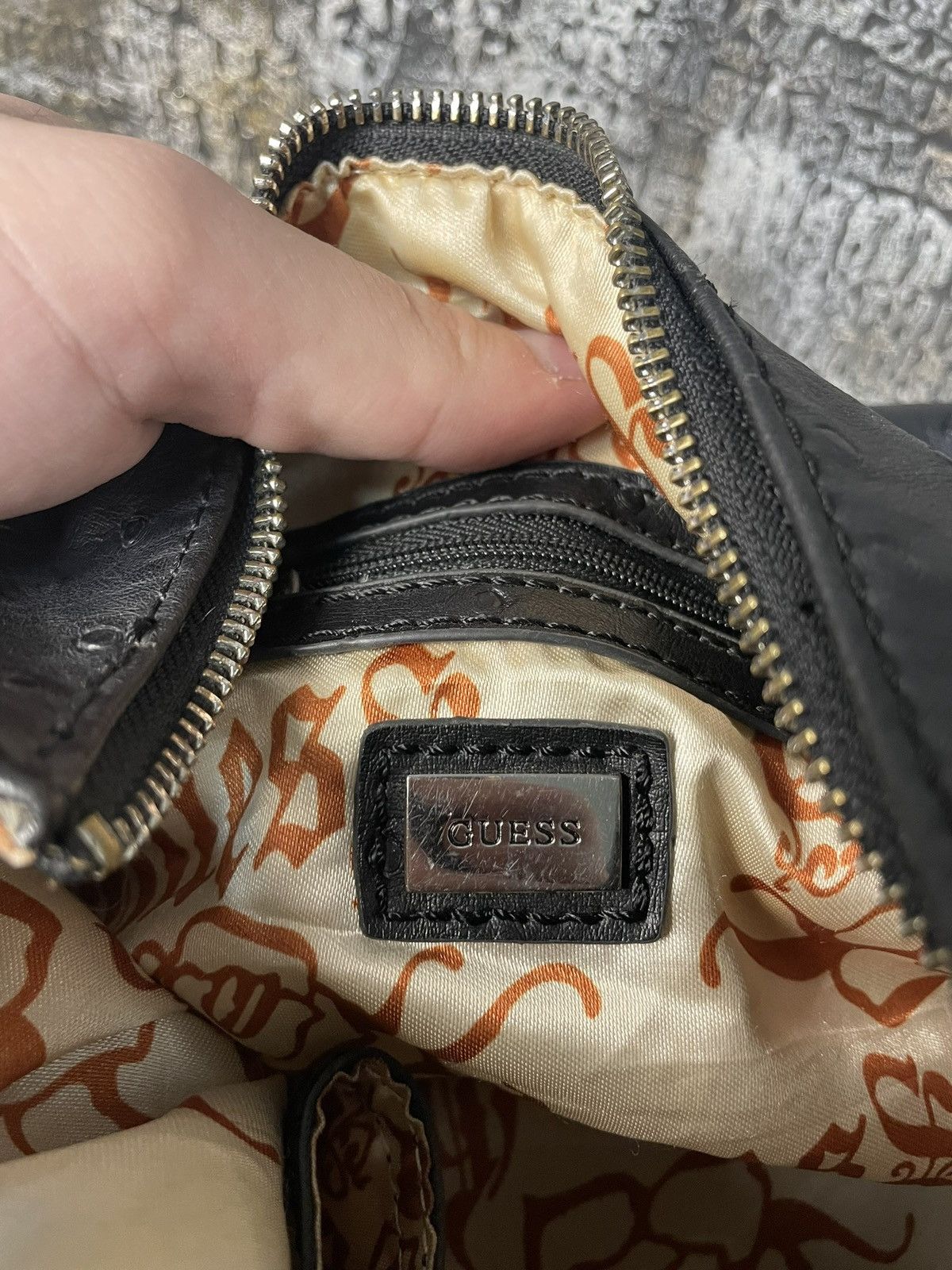 Guess Vintage Guess Bag Y2K Metal Logo Size ONE SIZE - 20 Thumbnail
