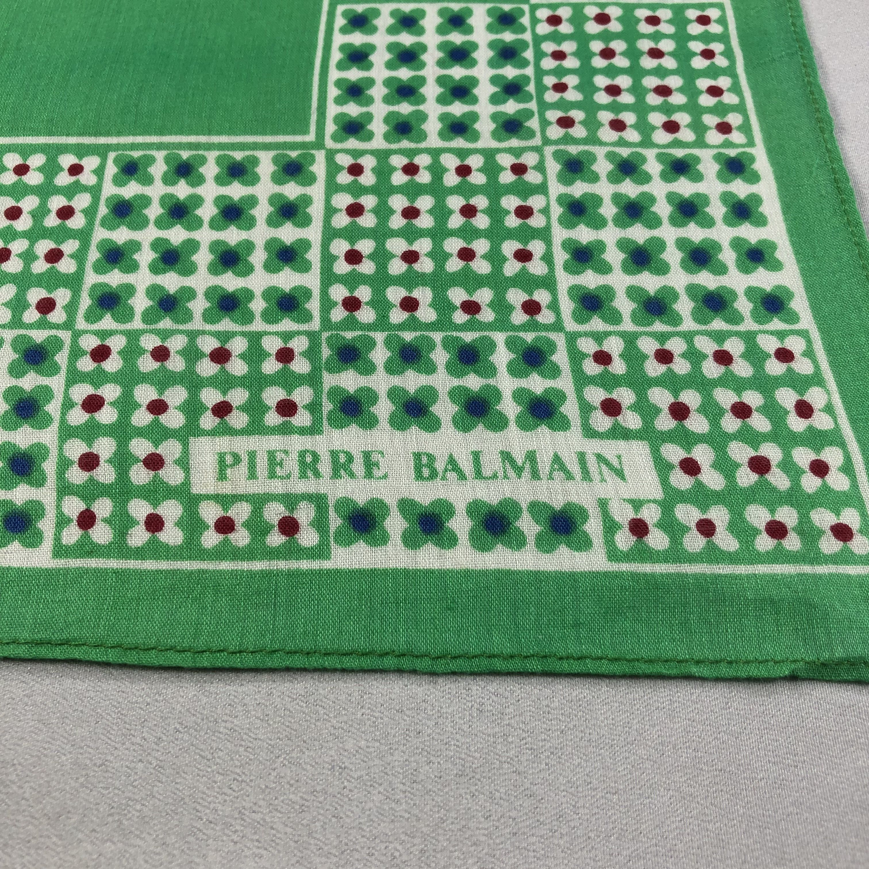 Pierre Balmain Pierre Balmain Handkerchief Neckerchief Bandana H1759 Size ONE SIZE - 4 Thumbnail
