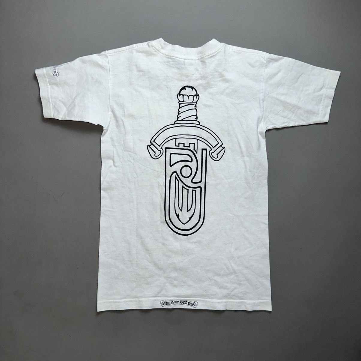 image of Chrome Hearts - Exclusivr For United Arrows Tee in White, Men's (Size Small)