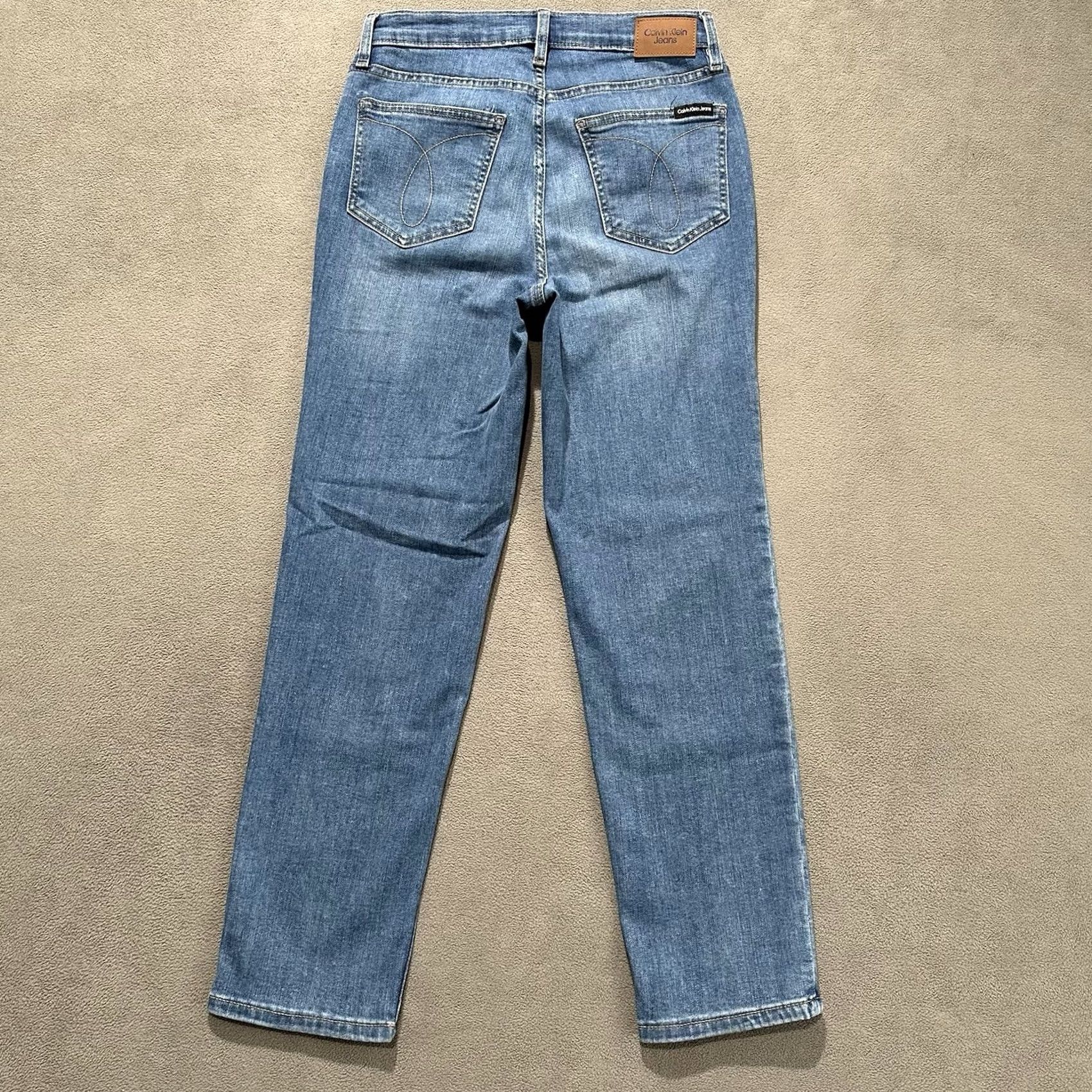 Calvin Klein Calvin Klein Jeans Womens 26 Blue High Rise Slim Denim Repreve EUC Size 26" / US 2 / IT 38 - 2 Thumbnail