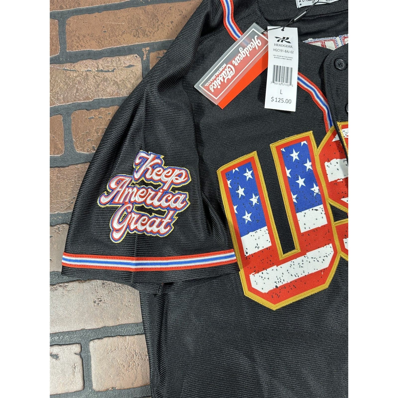 Other TRUMP USA #45 Baseball Jersey ~Never Worn~ M L XL XXL Size US L / EU 52-54 / 3 - 8 Thumbnail
