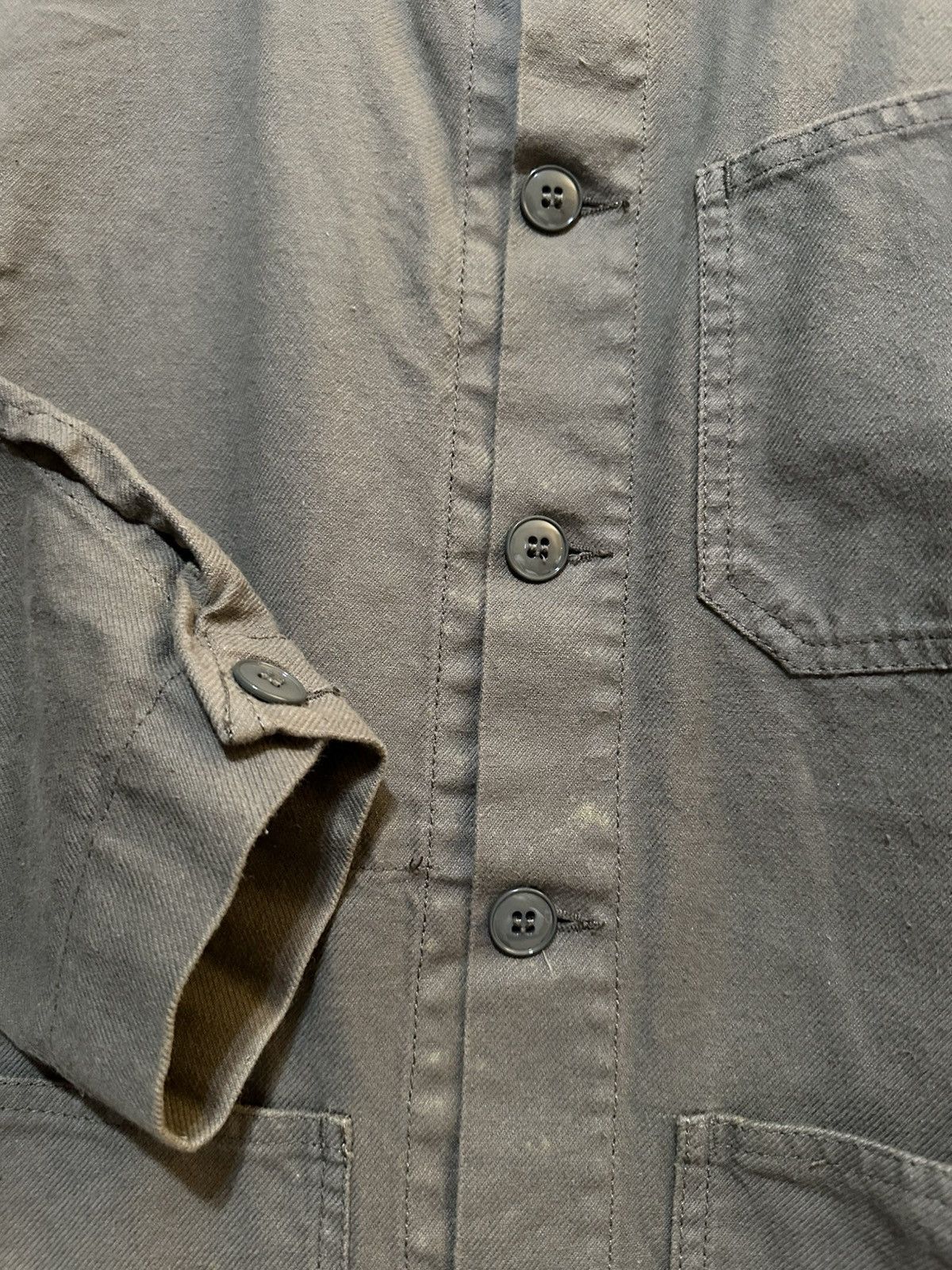CABANE de ZUCCa 📌rare vintage Zucca Travail French Chore Jacket Issey Miyake Size US M / EU 48-50 / 2 - 3 Thumbnail