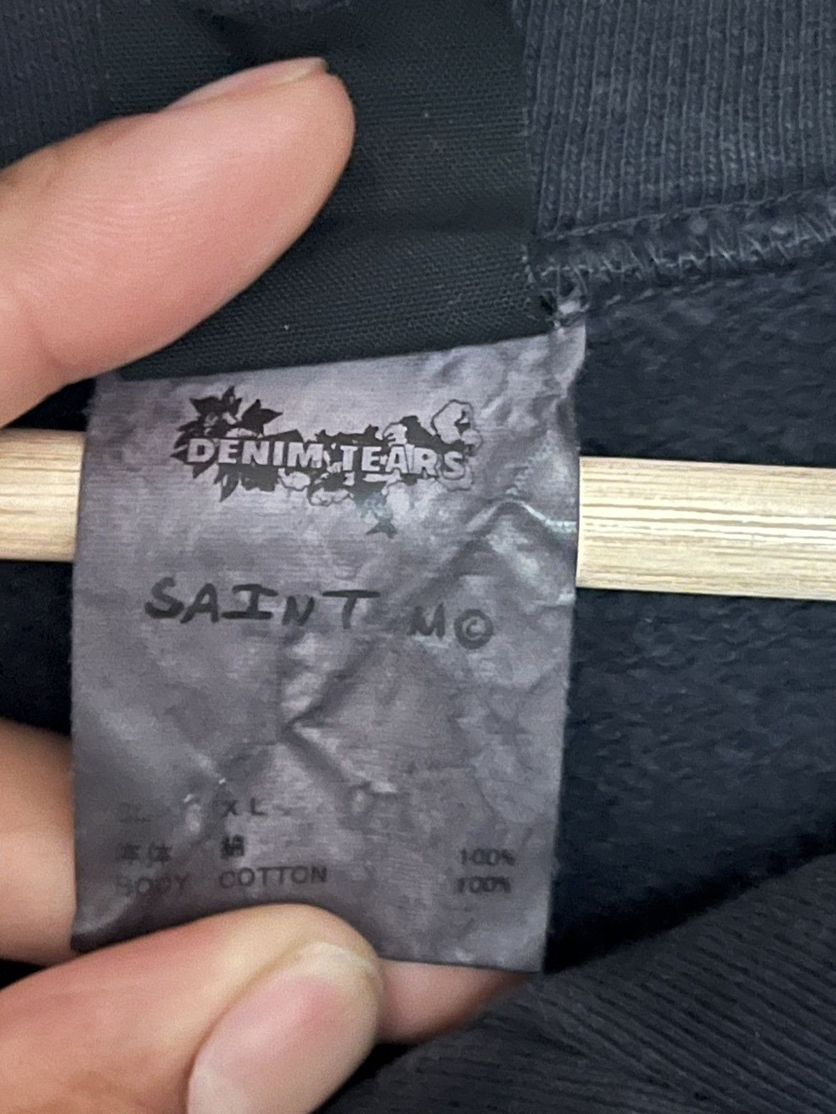 DENIM TEARS × Saint Michael Saint micheal x denim tears hoodie Size US XL / EU 56 / 4 - 5 Thumbnail