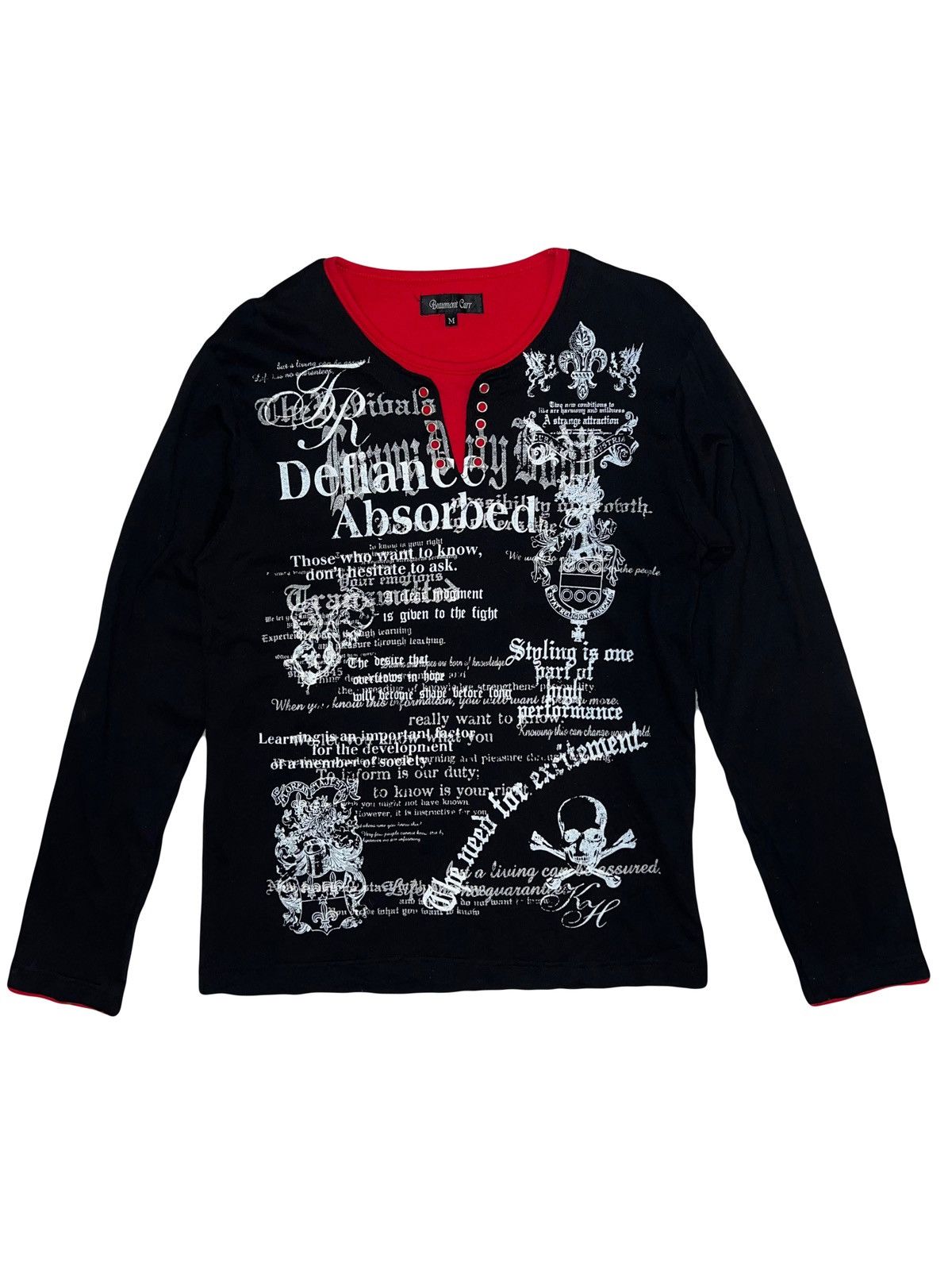 Japanese Brand Beaumont Carr Punk Seditionaries Longsleeve ☠️➕ Size US M / EU 48-50 / 2 - 1 Thumbnail