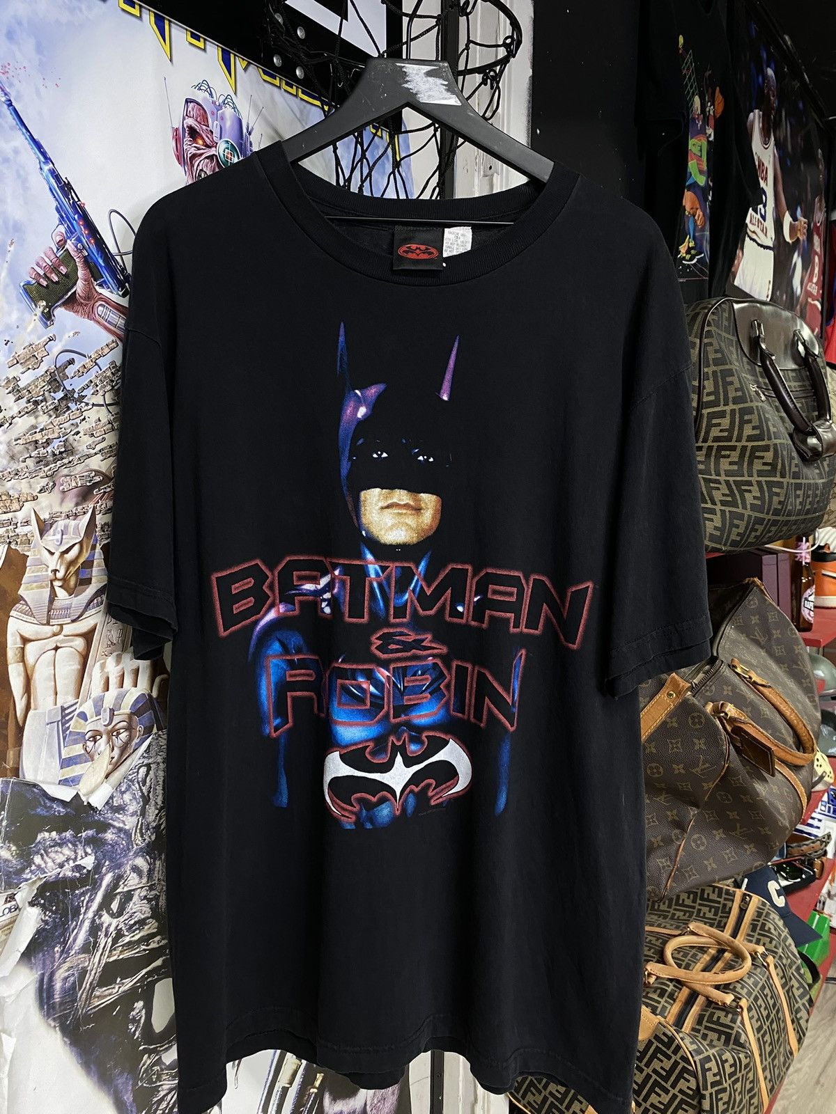 Vintage Vintage 90’s Batman Movie T-Shirt Rare Adult Size XLarge Size US XL / EU 56 / 4 - 2 Thumbnail