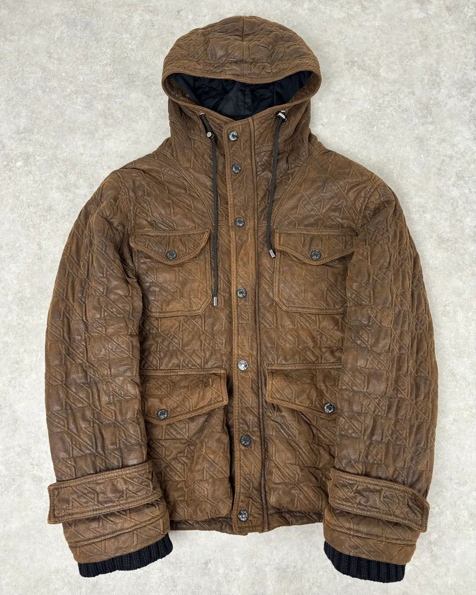 Emporio Armani AW2009 Emporio Armani Utility Cargo Brown Military Jacket Size US M / EU 48-50 / 2 - 1 Thumbnail