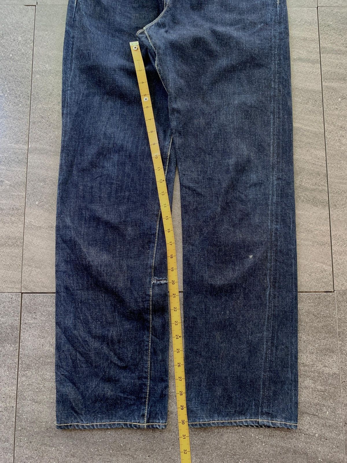 Kapital FREE TAX! Indigo Raw Denim Jeans Size US 34 / EU 50 - 18 Thumbnail