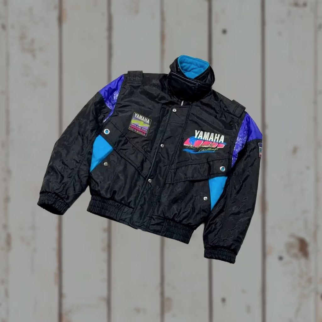 Yamaha VINTAGE Yamaha Jacket Men Size S Black 80s 90s Moto Racing Y2K Shirts/Shirt Size US S / EU 44-46 / 1 - 1 Thumbnail