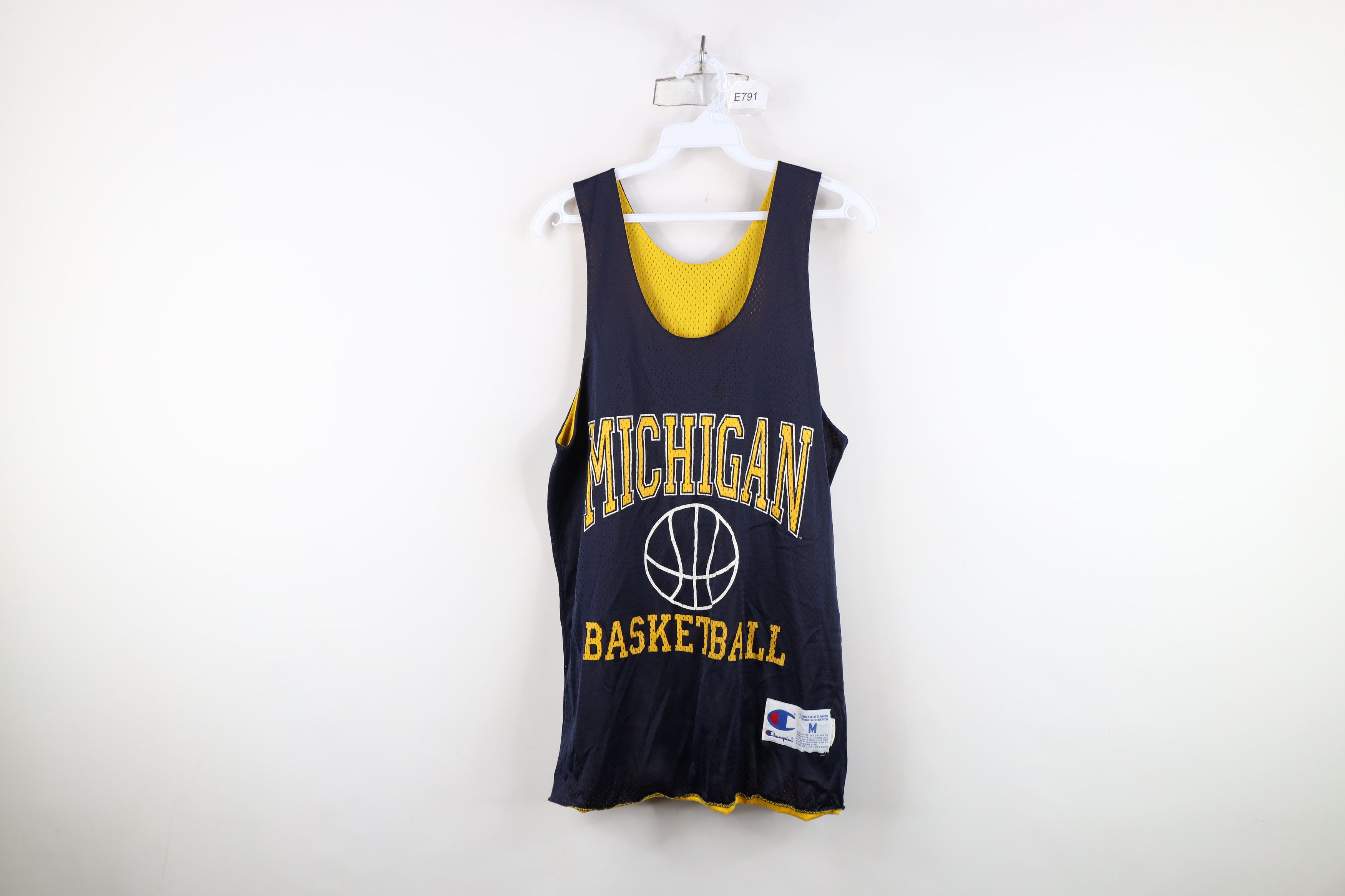 Champion Vintage 90s Champion Reversible University Michigan Jersey Size US M / EU 48-50 / 2 - 1 Thumbnail