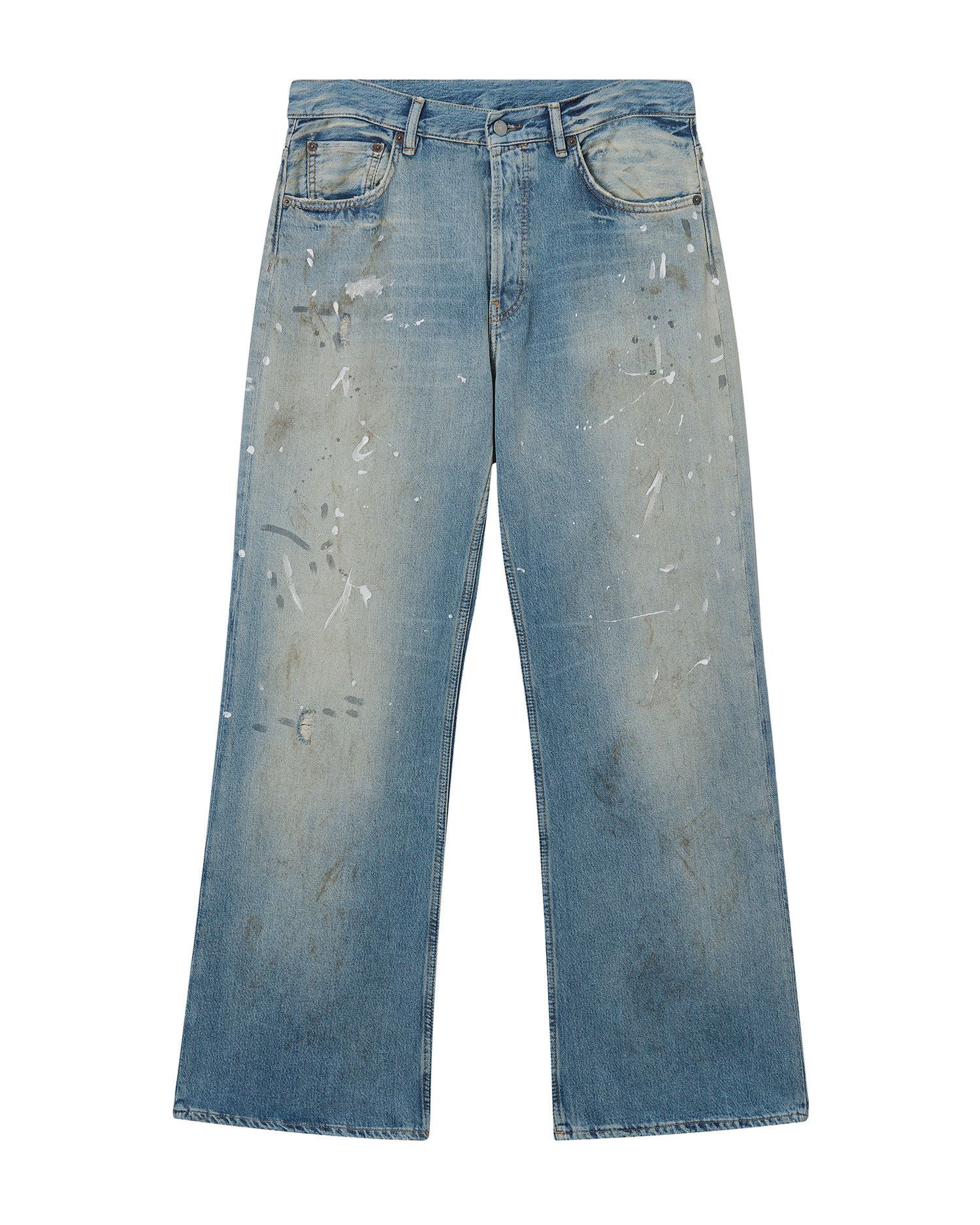 Acne Studios Acne Studios Splatter Distressed Design Jeans Size US 32 / EU 48 - 1 Thumbnail