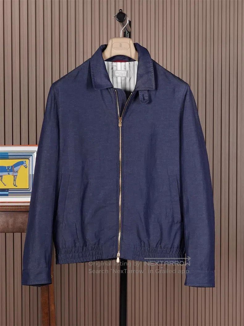 Brunello Cucinelli Brunello Cucinelli Spring/Summer Pilot Jacket Size US M / EU 48-50 / 2 - 1 Thumbnail