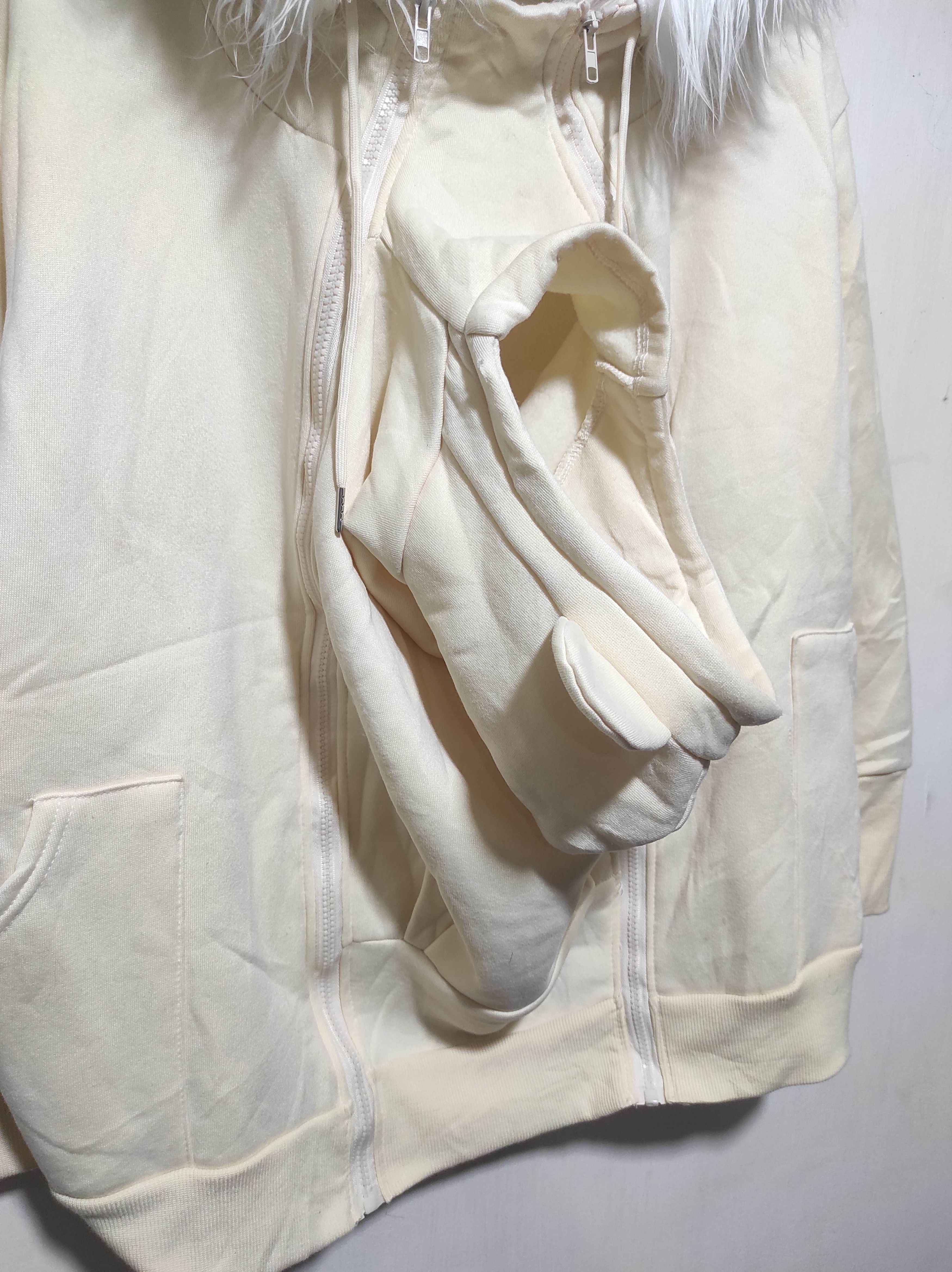 Hysteric Glamour Two hoodie heads Zipper Fur Hoodie LGB IfSixWasNine style Size US M / EU 48-50 / 2 - 4 Thumbnail