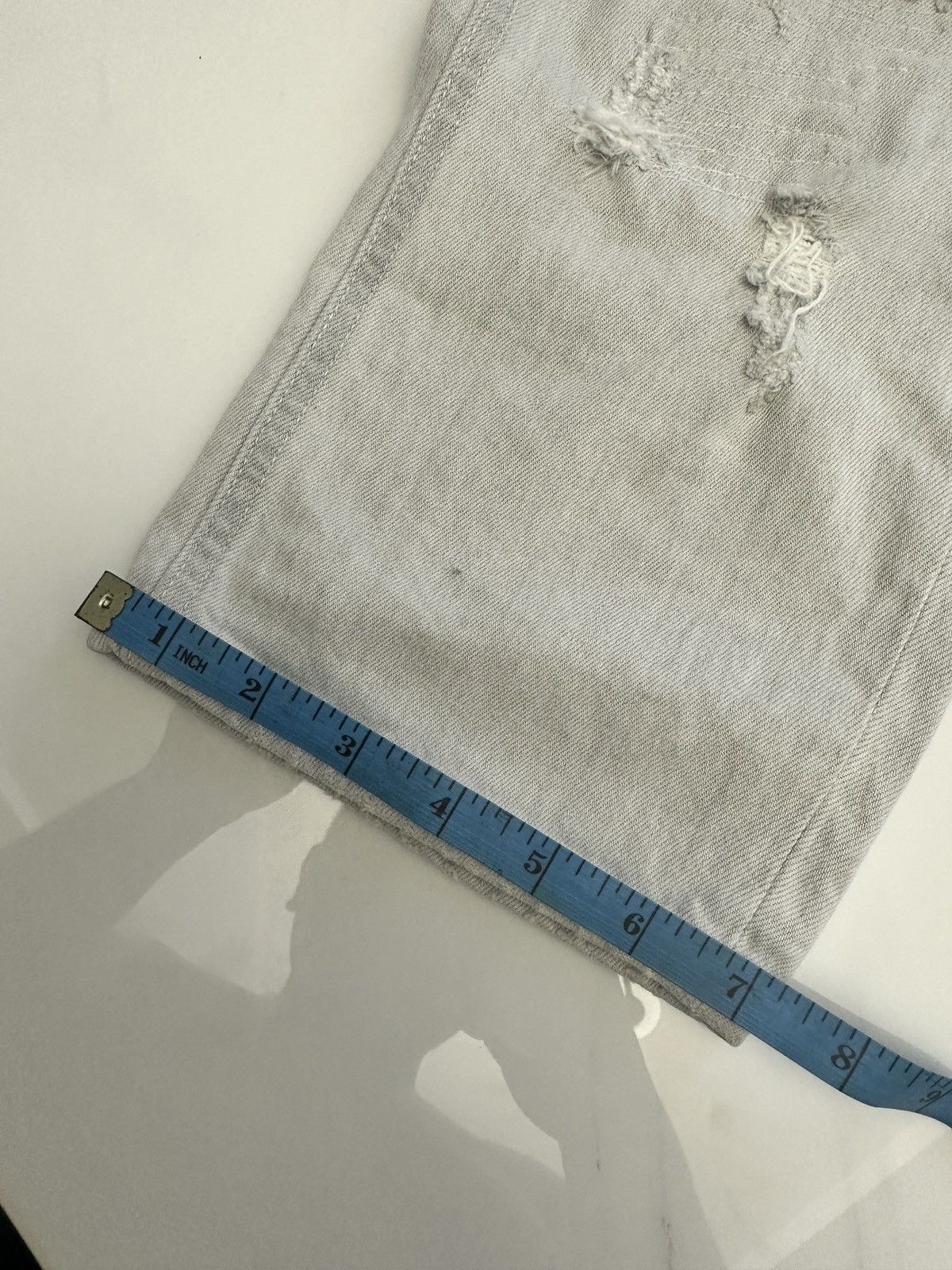Diesel × If Six Was Nine × Le Grande Bleu (L.G.B.) Distressed Rare Design Diesel Denim Jeans Size US 36 / EU 52 - 12 Thumbnail