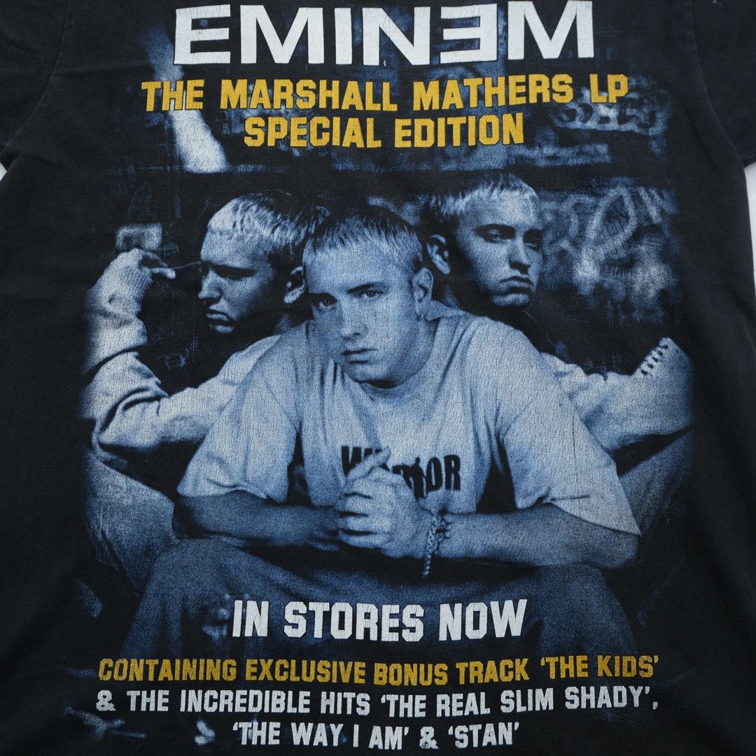 Band Tees 2000s Bootleg Eminem The Marshall Mathers LP Spesial Edition Size US M / EU 48-50 / 2 - 4 Thumbnail