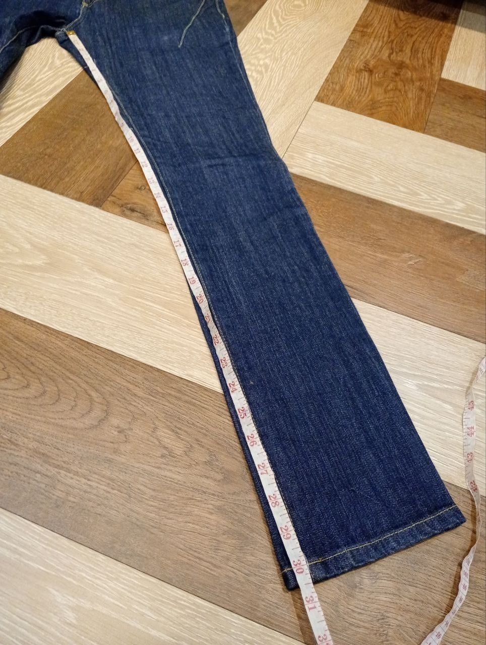 Number (N)ine NUMBER NINE JAPAN INDIGO STRETCH DENIM PANTS Size US 30 / EU 46 - 18 Thumbnail