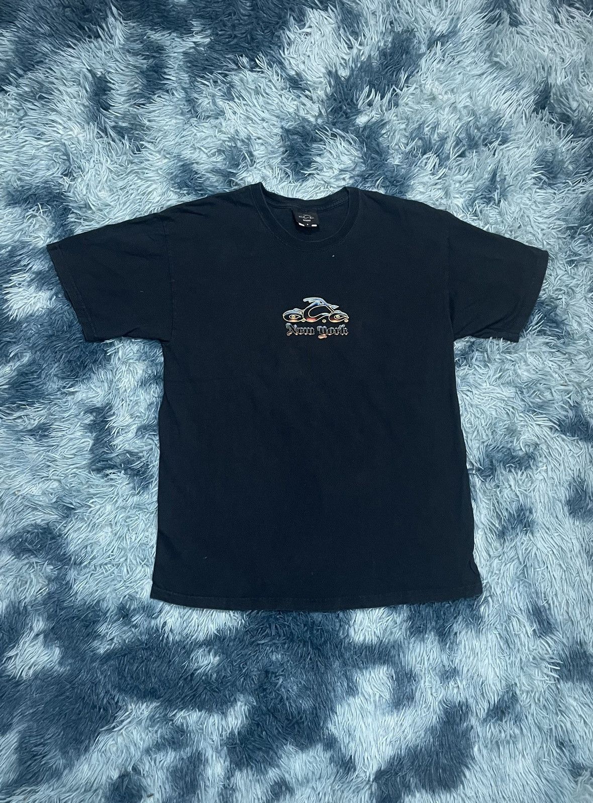 Vintage Lone Rider: NYC Streets Tee Size US L / EU 52-54 / 3 - 1 Thumbnail