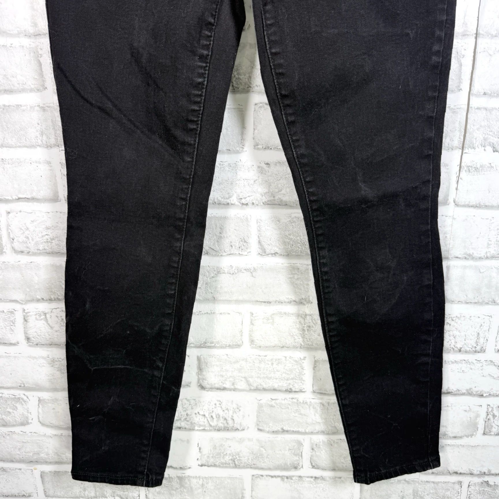 Lucky Brand Lucky Brand Black Mid Rise Skinny AVA ANKLE Jeans Womens Size 0x25 Size 25" / US 0 / IT 36 - 3 Thumbnail