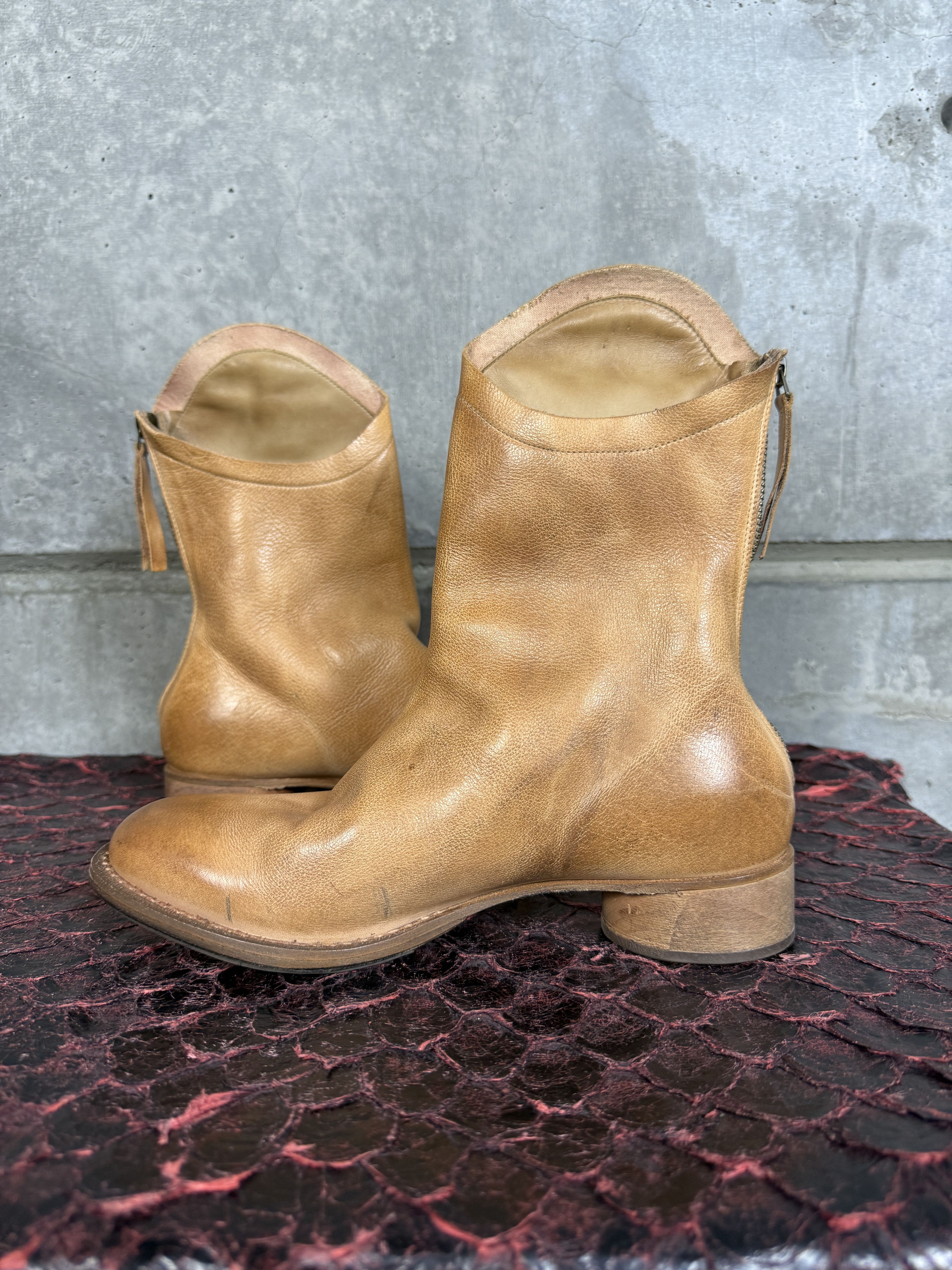 Cherevichkiotvichki Cherevichkiotvichiki Zipped Cowgirl Leather Boots Size US 9 / IT 39 - 7 Thumbnail