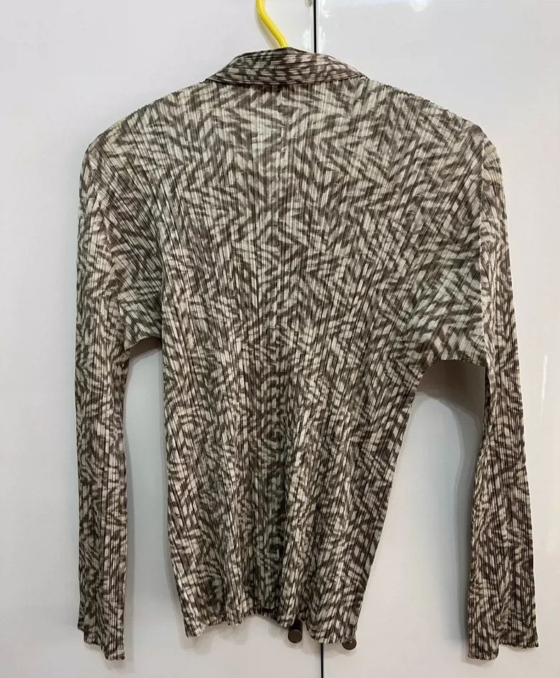 Issey Miyake Issey Miyake size:3 Bamboo leaf long sleeves Size M / US 6-8 / IT 42-44 - 2 Thumbnail