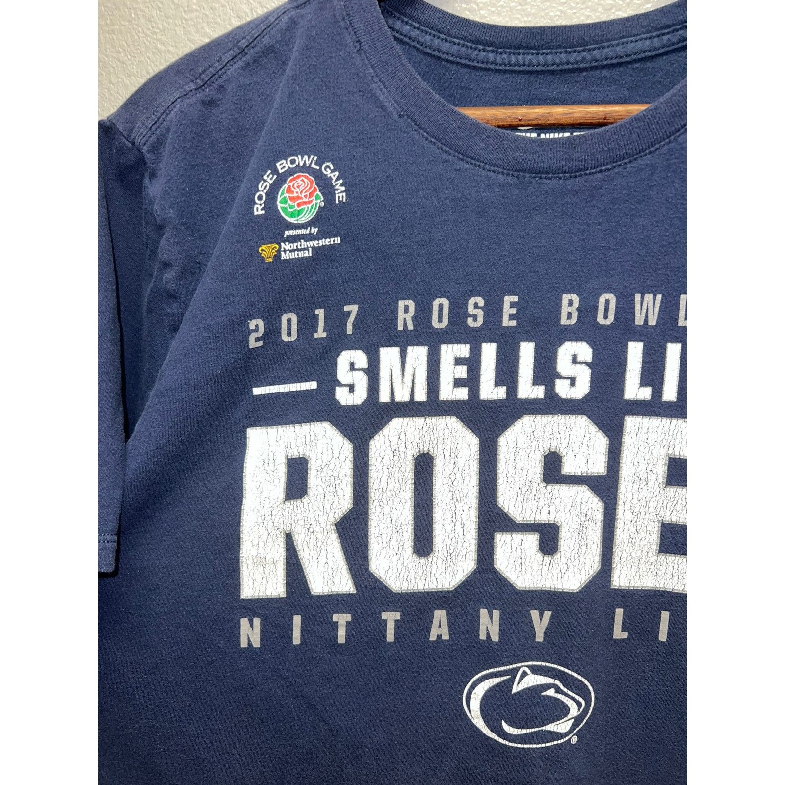 Nike Womens Nittany Lions Shirt 2017 Rose Bowl Game Nike Tee XL Size XL / US 12-14 / IT 48-50 - 2 Thumbnail