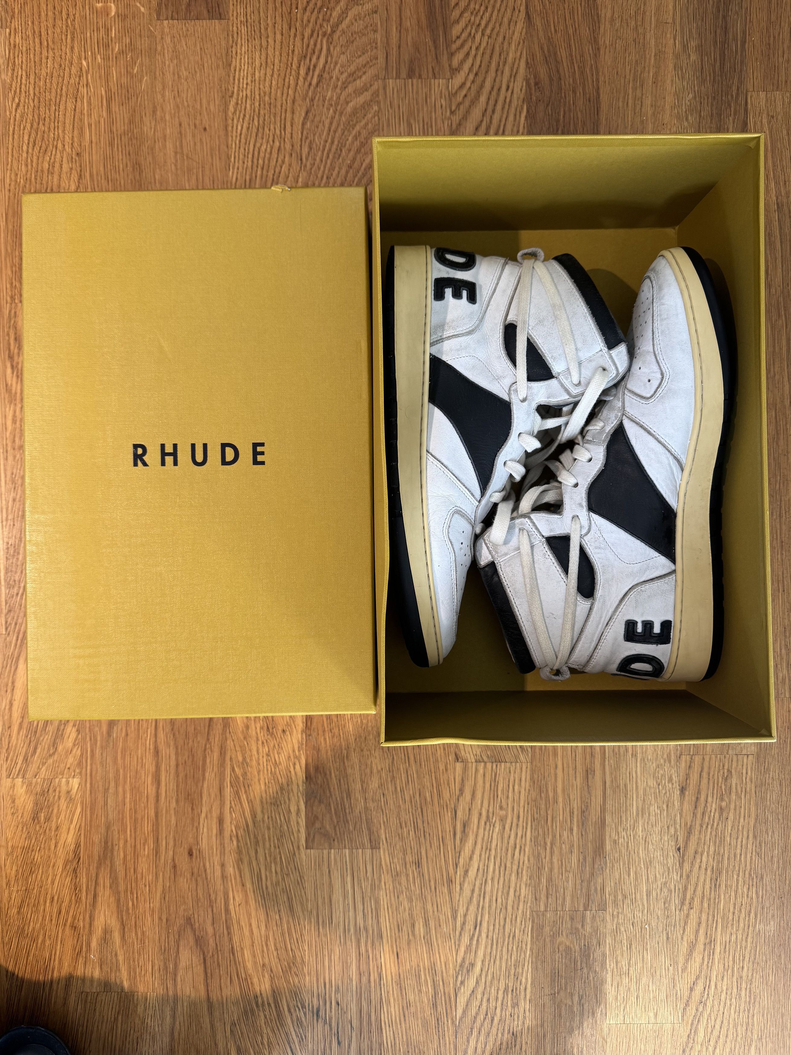 Rhude Rhude Rhecess Hi-Tops Size US 8 / EU 41 - 1 Thumbnail