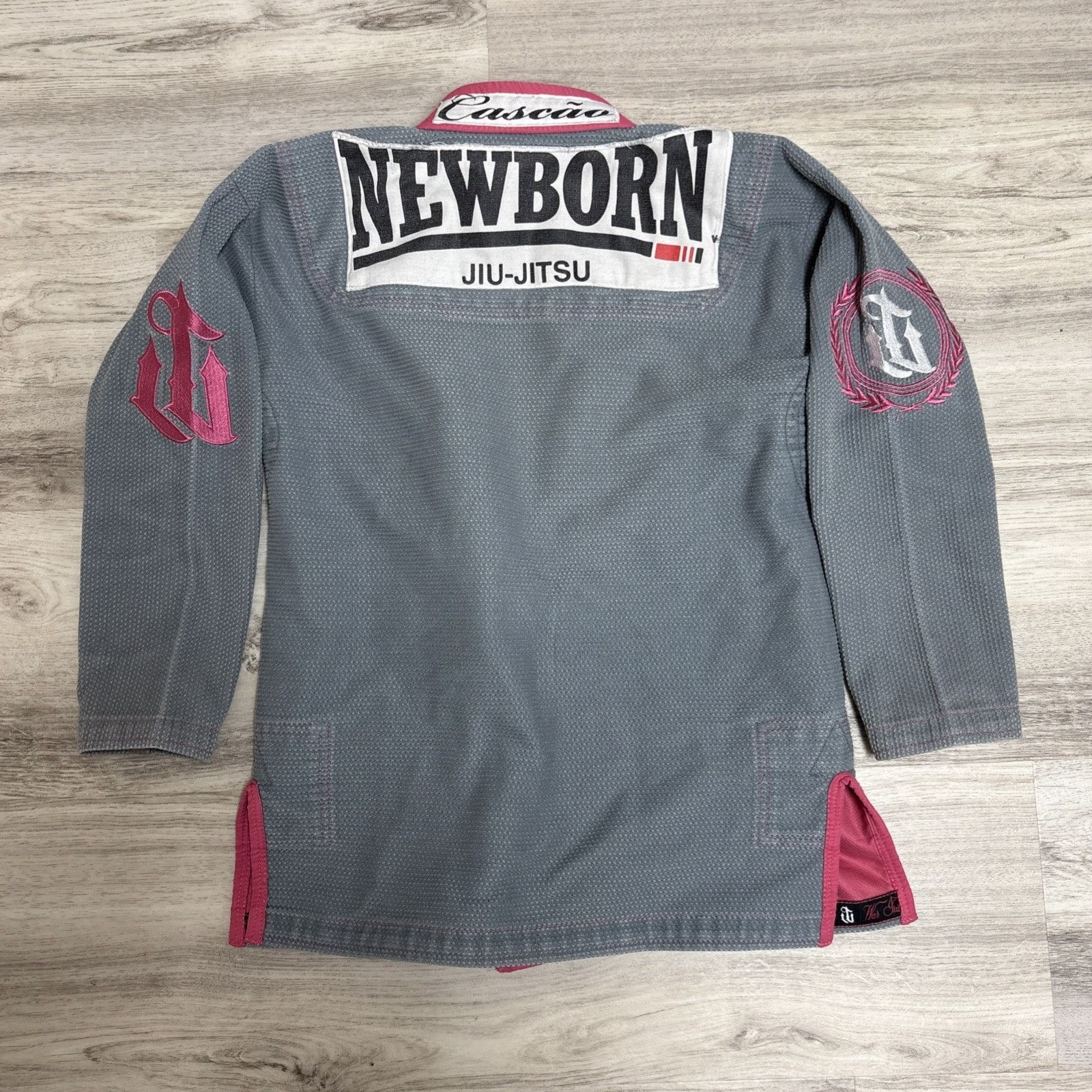 Other War Tribe Lion Heart Jiu Jitsu Gi Womens W0 Gray Pink Unifor Size XS / US 0-2 / IT 36-38 - 7 Thumbnail
